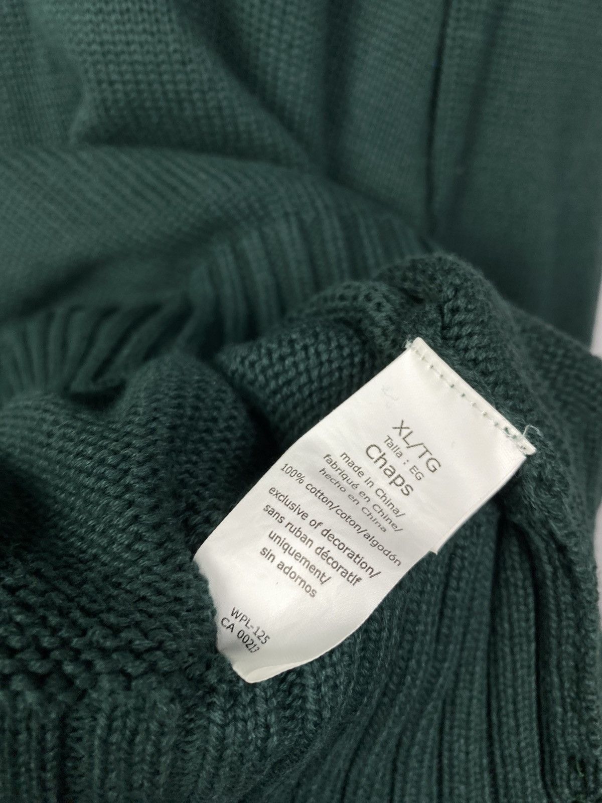 Chaps Ralph Lauren × Ralph Lauren × Vintage Vintage Chaps Ralph Lauren Label Heavyweight winter sweater Size US XL / EU 56 / 4 - 9 Thumbnail