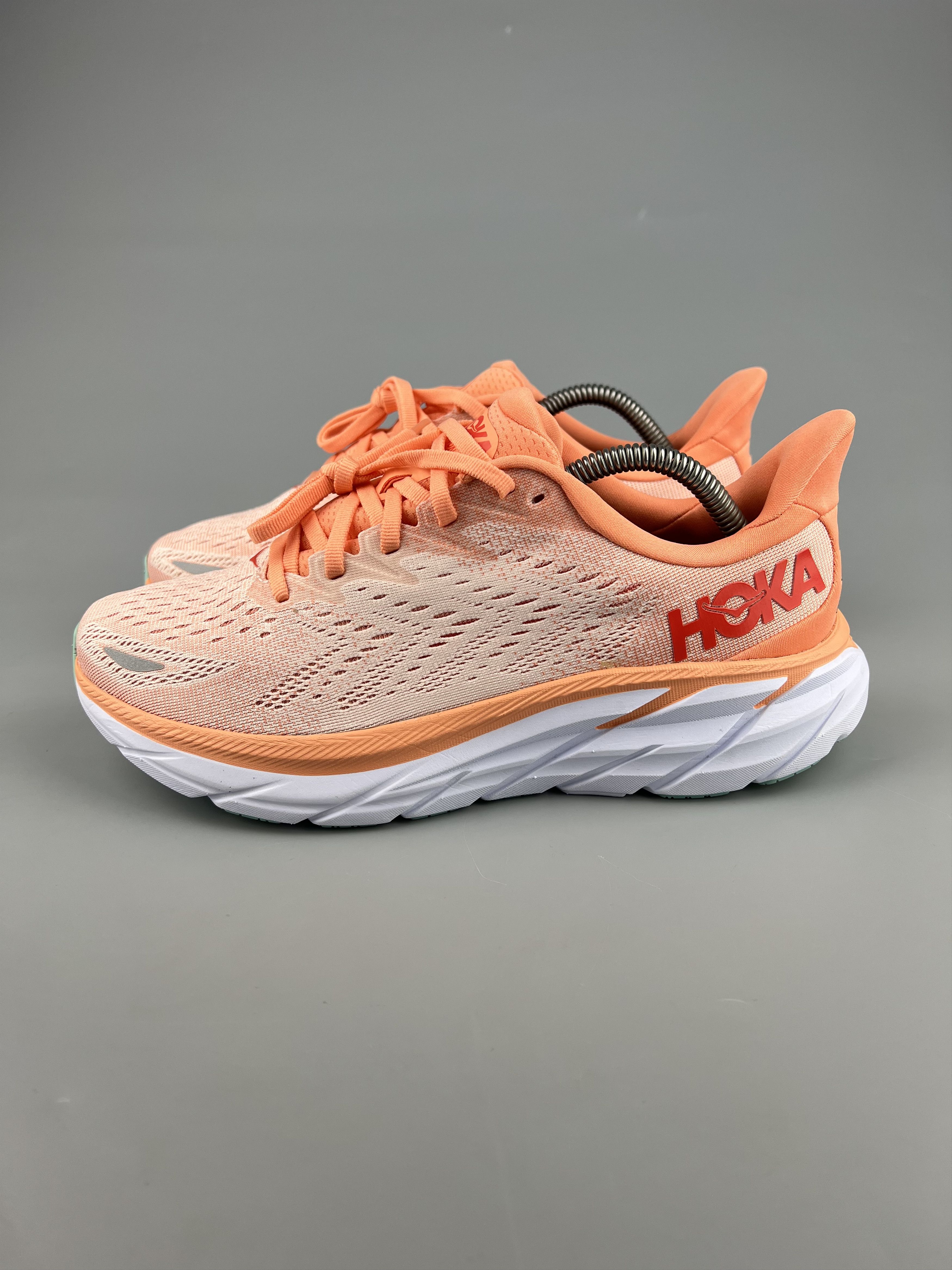 Hoka 9B Hoka One One Clifton 8 Running Shoes Walking Gym Size US 9 / IT 39 - 2 Thumbnail