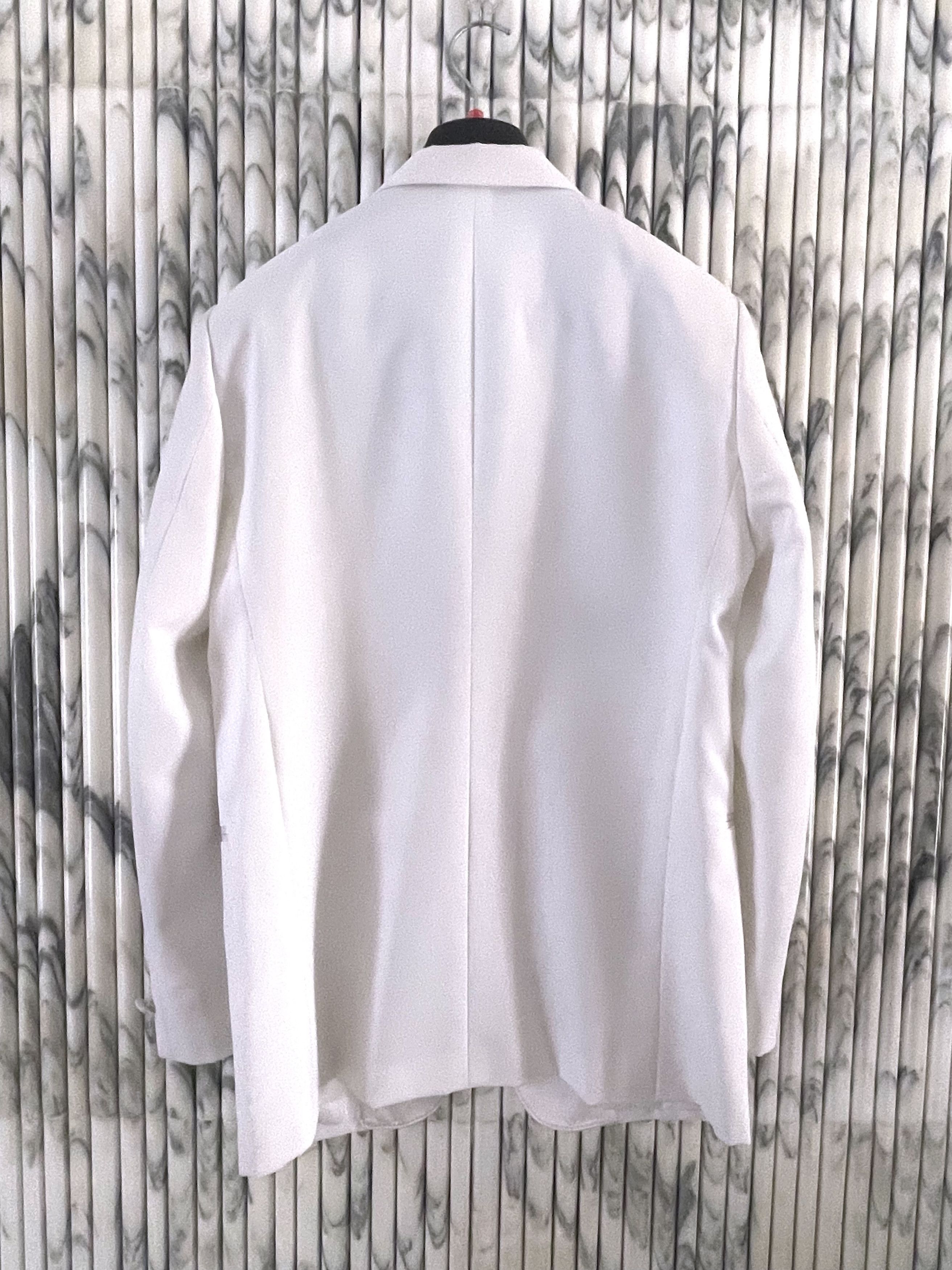 Vintage IVORY GRAIN DE POUDRE LE SMOKING TUXEDO JACKET Size 48R - 7 Thumbnail