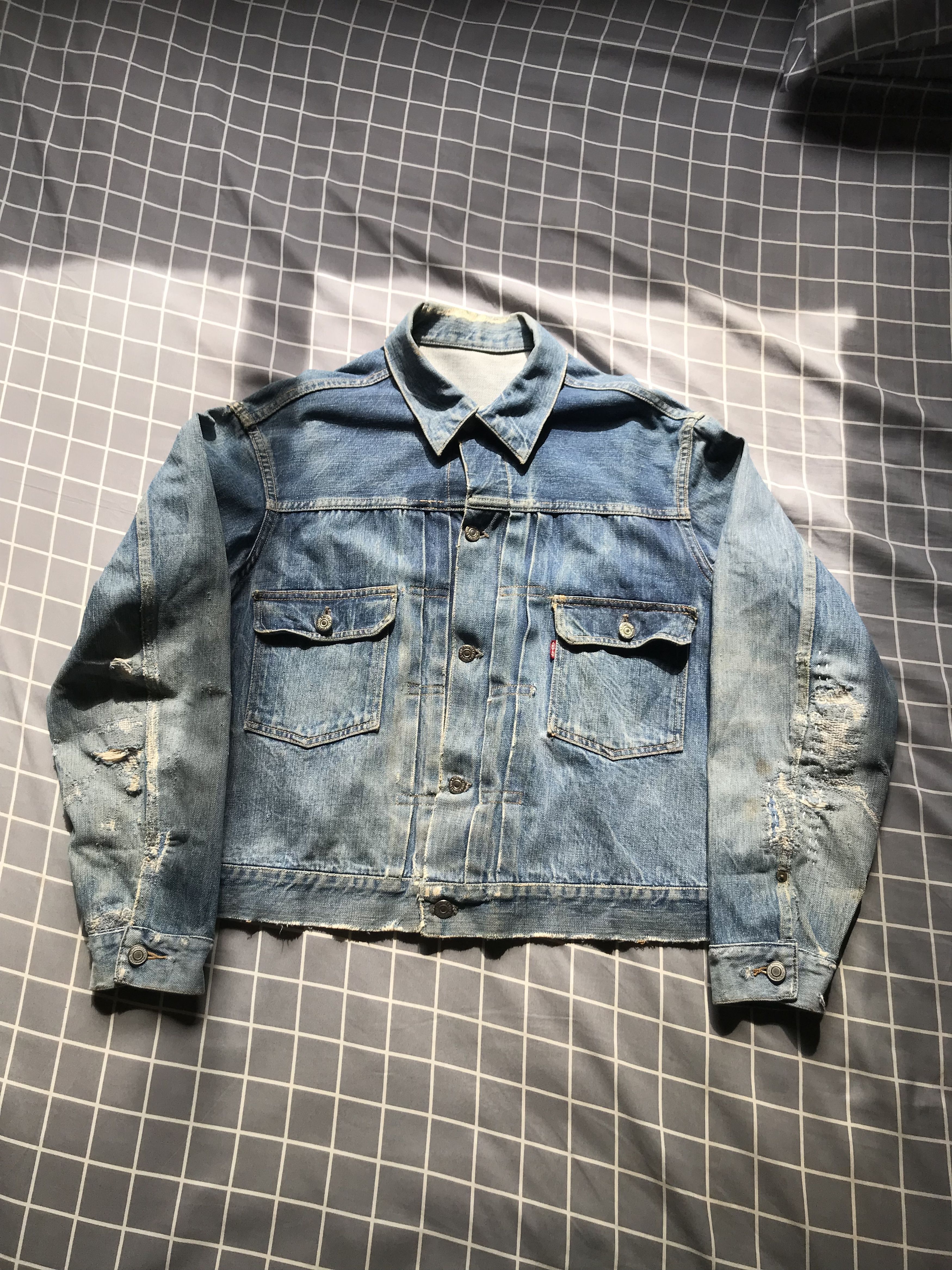 Levi's 1950s Levi’s 507xx Denim Jacket Type 2 2nd Generation Size US L / EU 52-54 / 3 - 3 Thumbnail