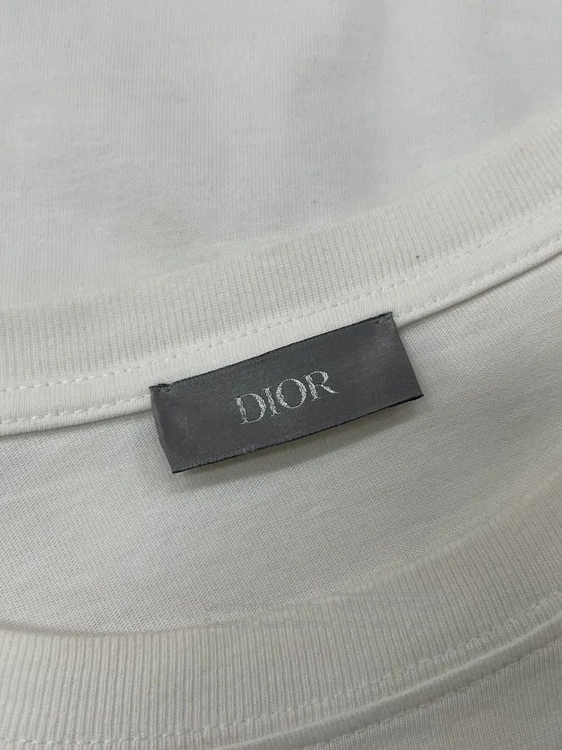 Dior Dior Pink letter embroidery logo short-sleeved T-shirt Size US L / EU 52-54 / 3 - 4 Thumbnail