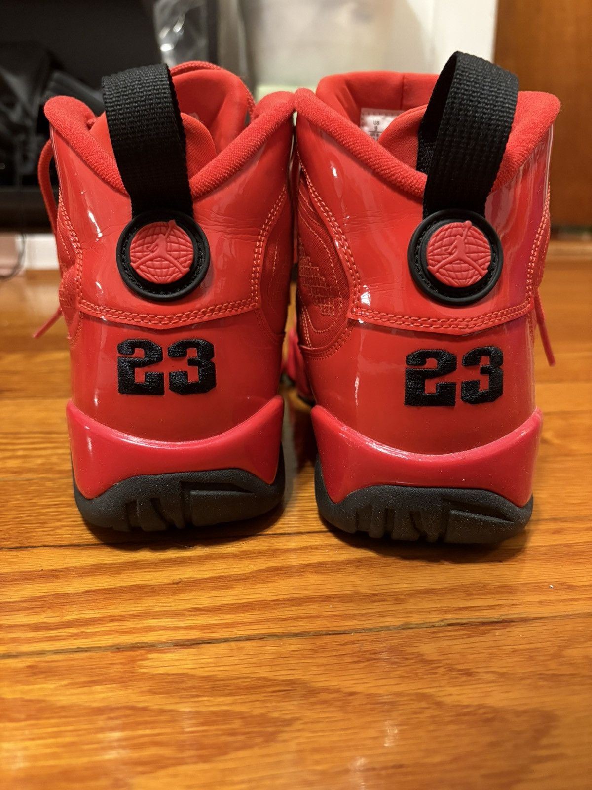 Nike Authentic Jordan 9 Chili Red 2022 size 9 Size US 9 / EU 42 - 4 Thumbnail