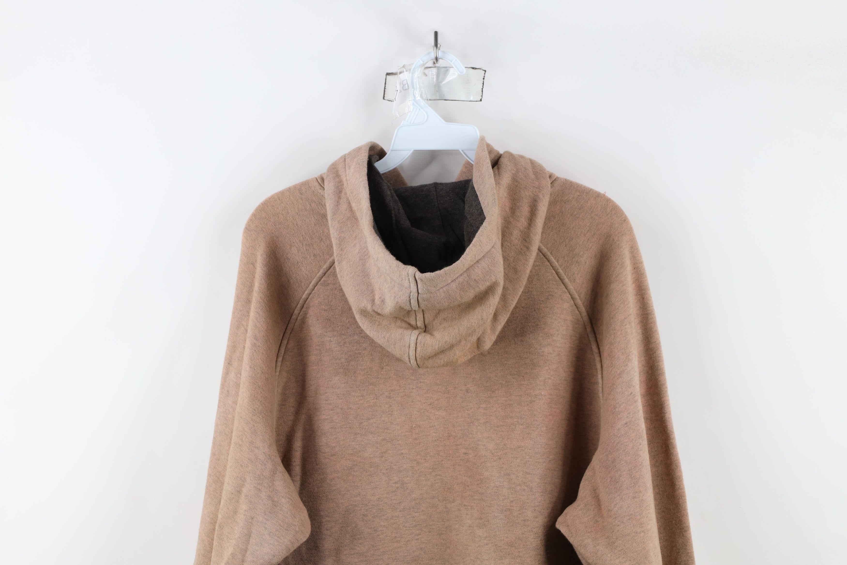 Nike × Vintage Vintage Nike Scott Swoosh Hoodie Sweatshirt Heather Brown Size US M / EU 48-50 / 2 - 14 Thumbnail