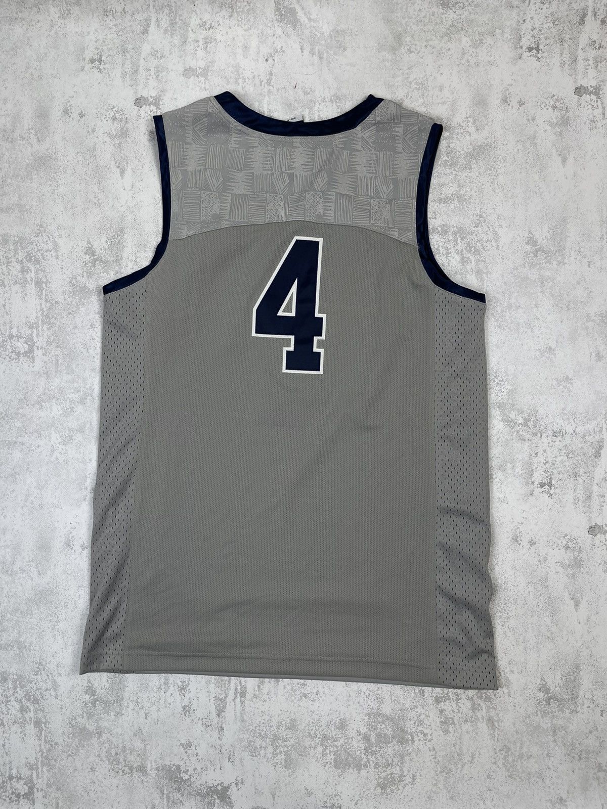 Jordan Brand 2010-11 Georgetown Hoyas Jordan Elite Kente Trim Jersey #4 Size US M / EU 48-50 / 2 - 10 Thumbnail