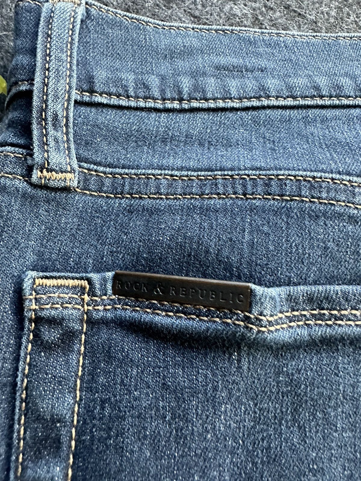 Japanese Brand × Rock & Republic Rock & Republic Stretchable Washed Denim D478 Size US 32 / EU 48 - 7 Thumbnail