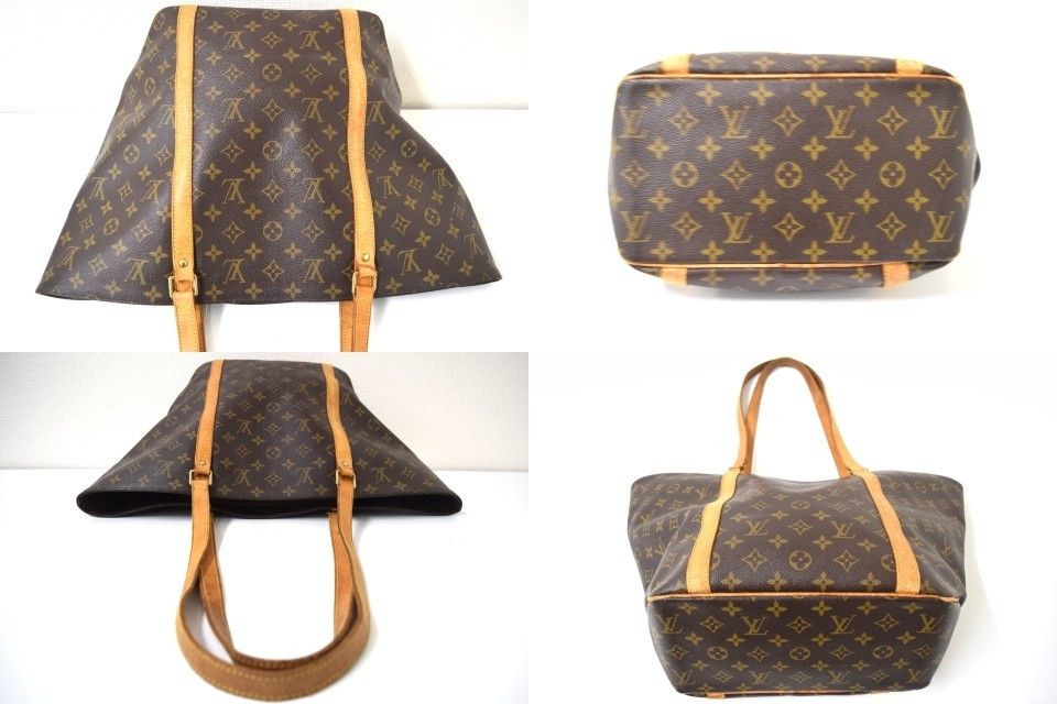Louis Vuitton LV Sac Shopping Tote Bag Monogram Canvas M51108 Size ONE SIZE - 3 Thumbnail
