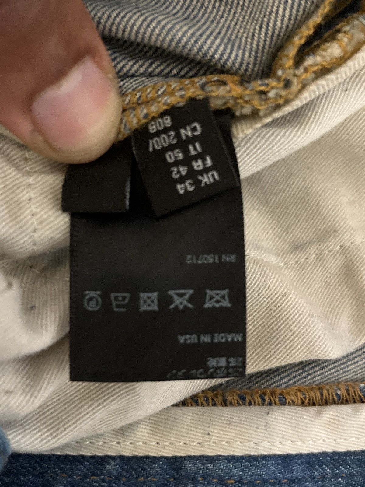 Amiri Amiri Size US 34 / EU 50 - 11 Thumbnail
