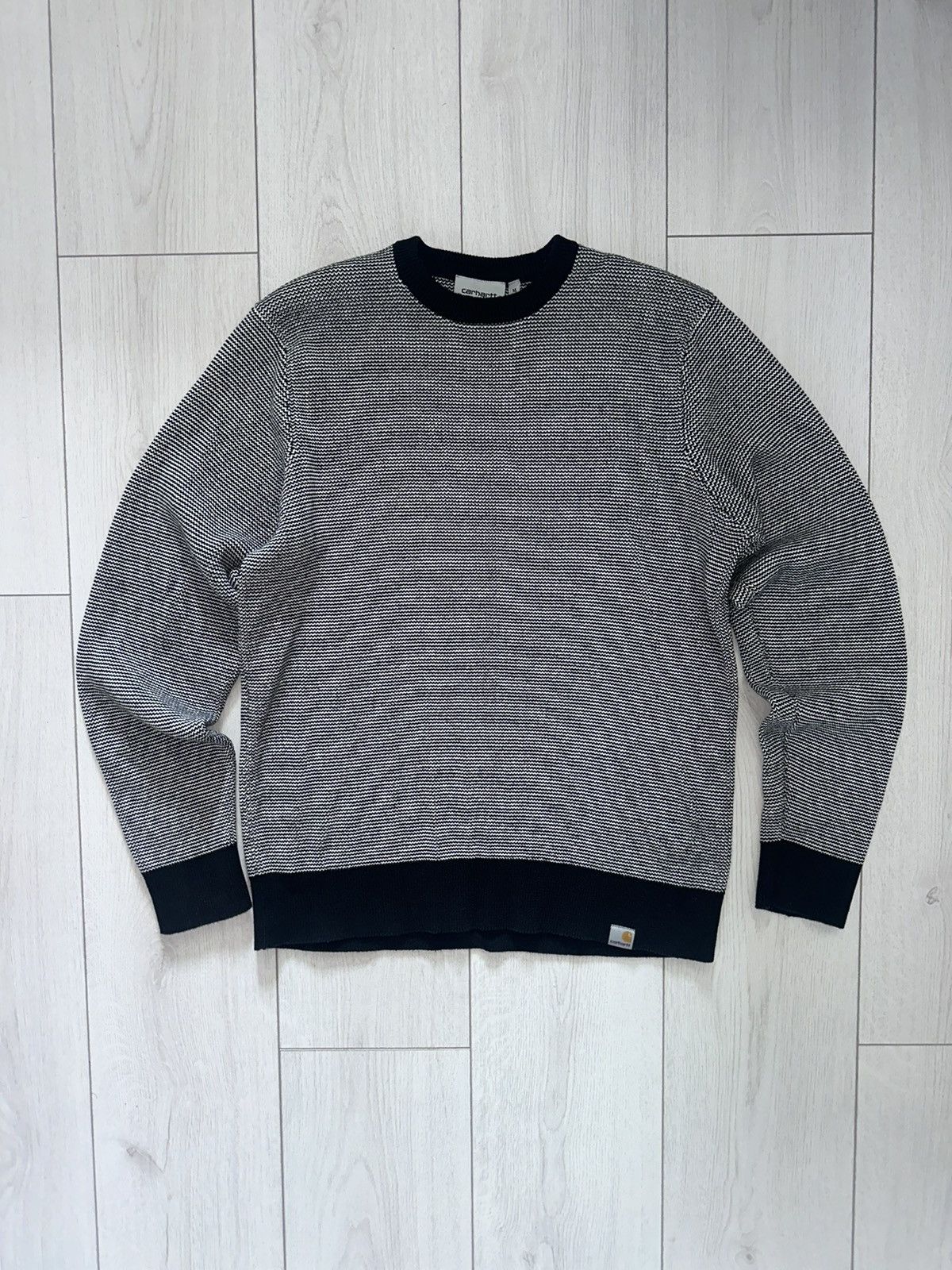 Carhartt Vintage Carhartt sweater striped size M Size US M / EU 48-50 / 2 - 1 Thumbnail