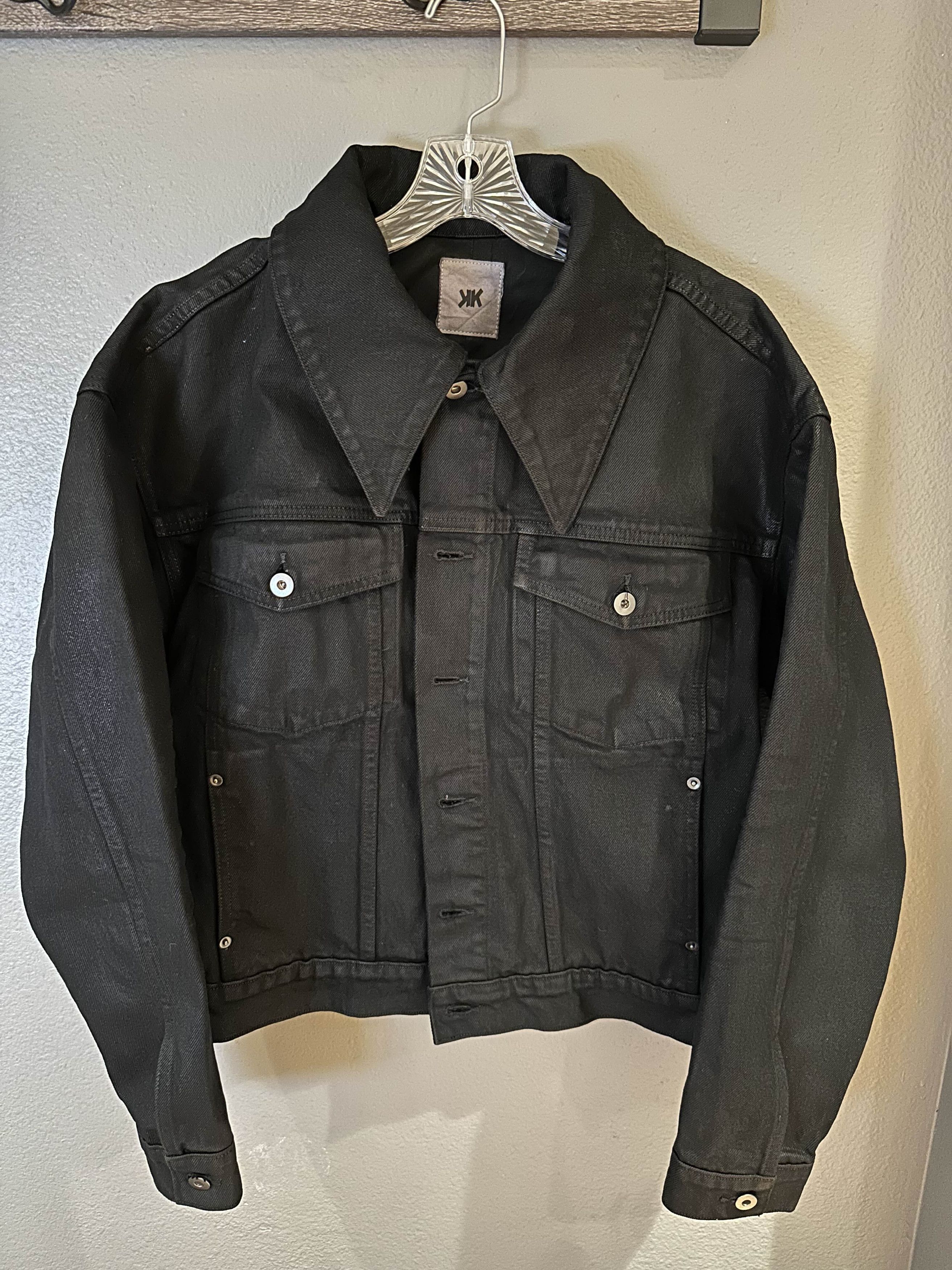 K-Two Studios K-TWO STUDIOS ONYX WAXED DENIM JACKET | Grailed