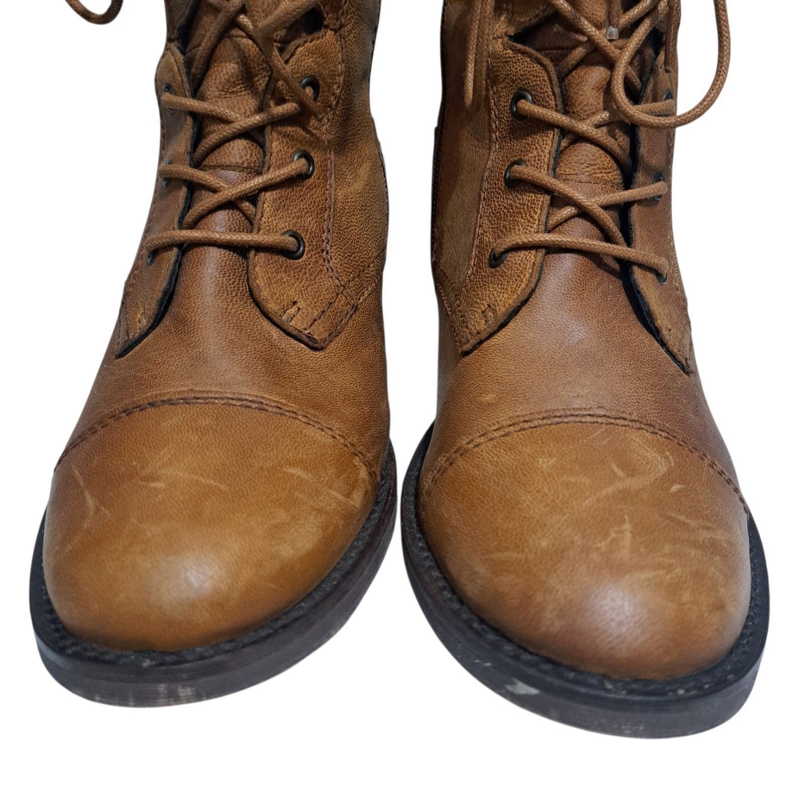 Steve Madden Steve Madden Lace Up Retro Buckle Military Combat Mid Calf B Size US 9 / IT 39 - 17 Thumbnail