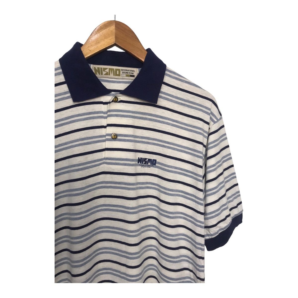 Sports Specialties × Vintage Vintage Nismo Racing Team Collar Tshirt Size US M / EU 48-50 / 2 - 2 Thumbnail