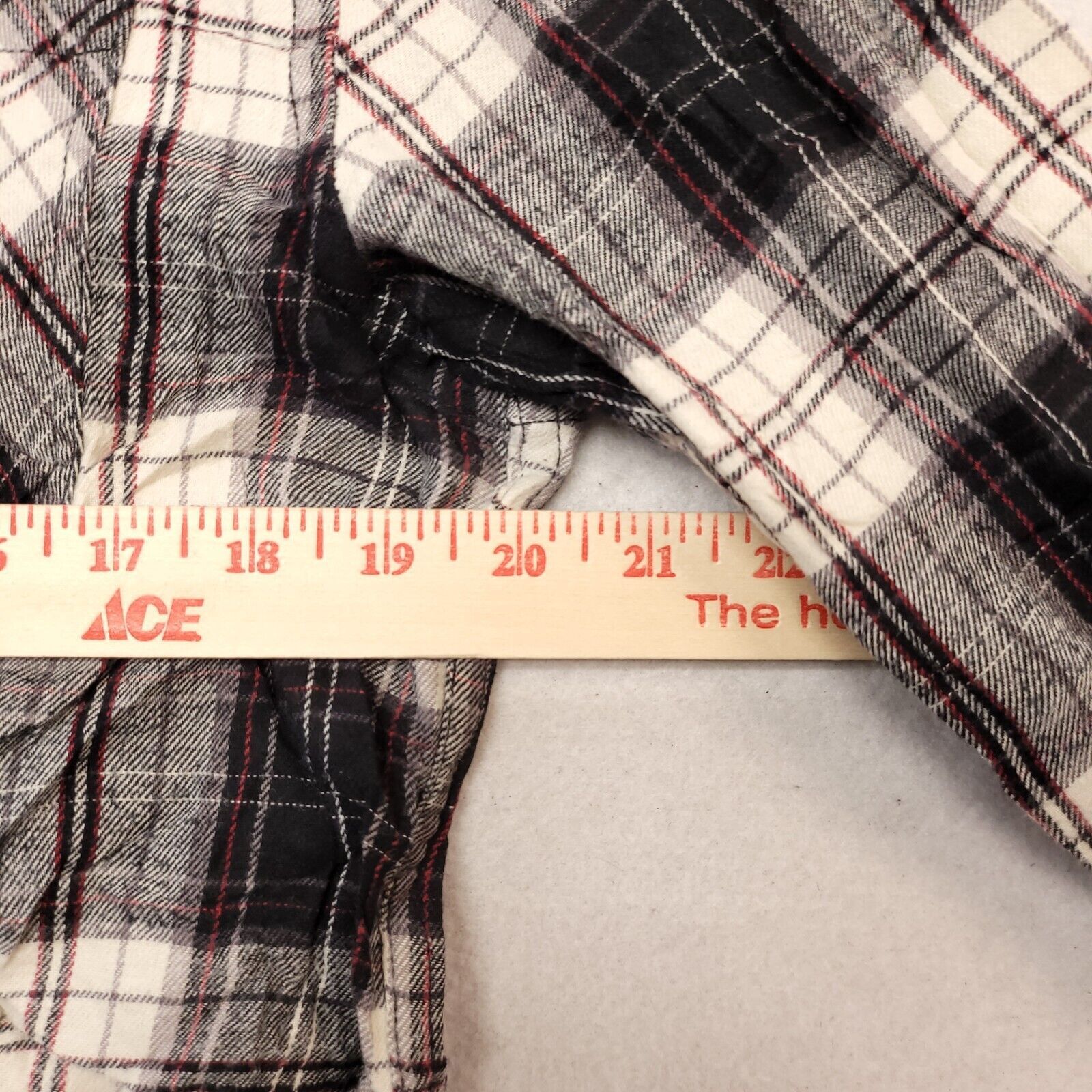 Boston Traders Boston Traders Tartan Flannel Shirt Mens Size Medium M Black Size US M / EU 48-50 / 2 - 9 Thumbnail