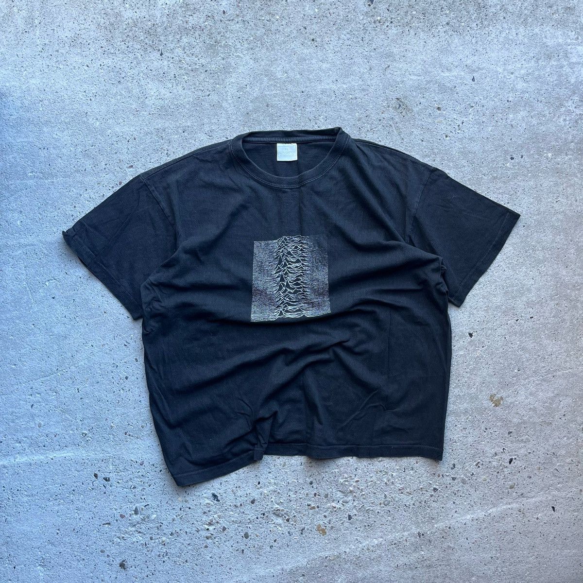 Joy Division × Vintage joy division 90s vintage music print black 