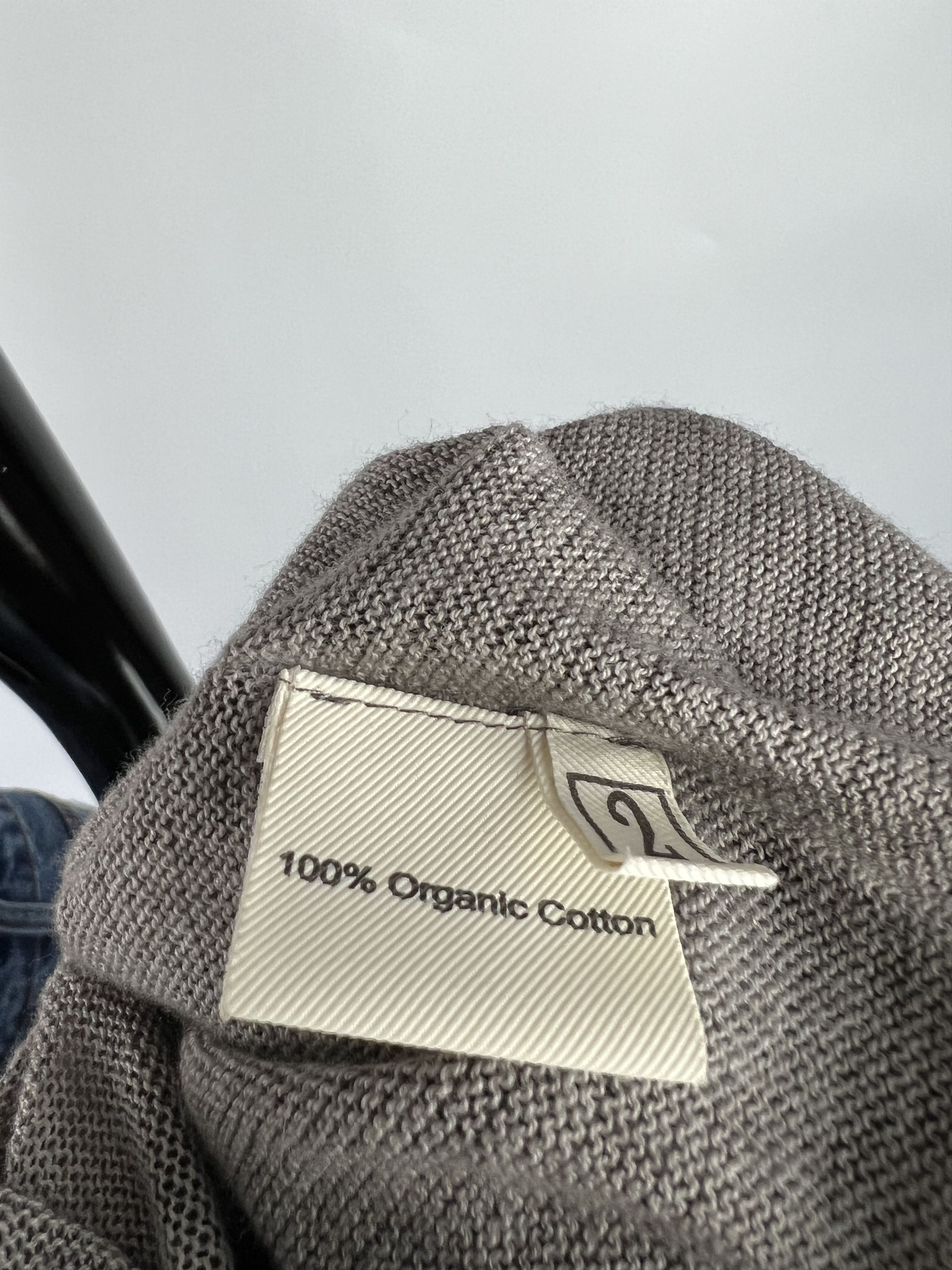 Designer Barbara Speer 100% Organic Cotton Cardigan Size 2 Oversized Size ONE SIZE - 10 Thumbnail