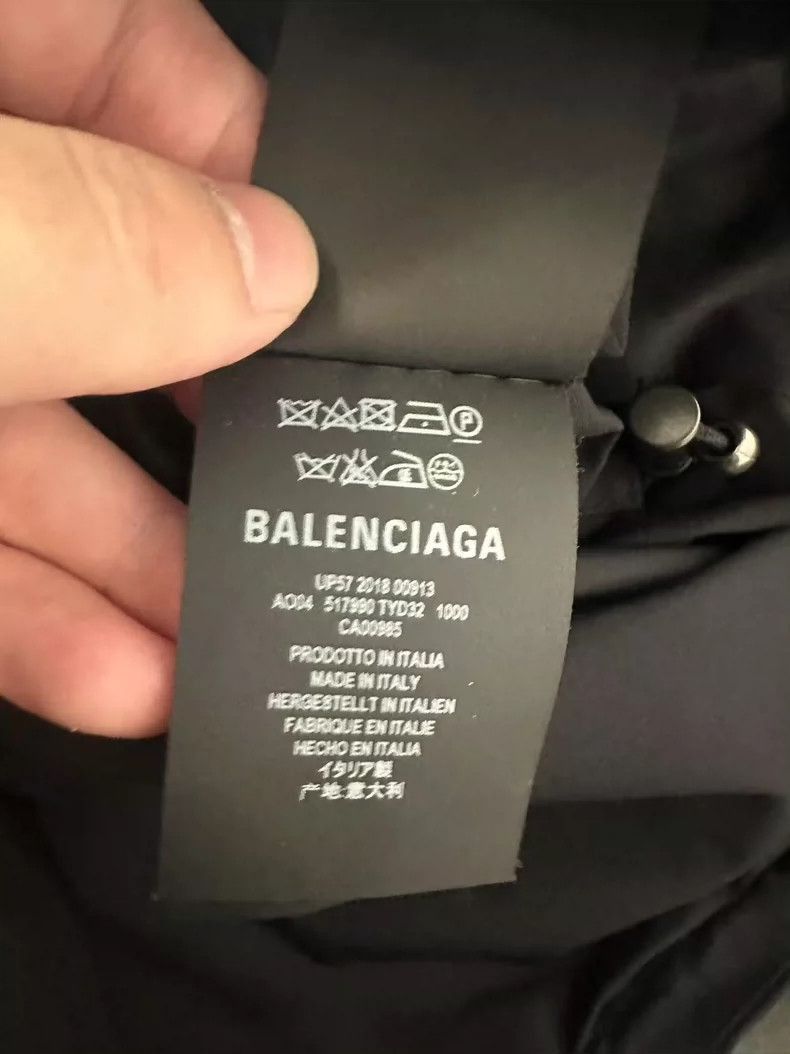 Balenciaga Balenciaga Swing Parka with Embroidered Logo-2505 Size XS / US 0-2 / IT 36-38 - 5 Thumbnail