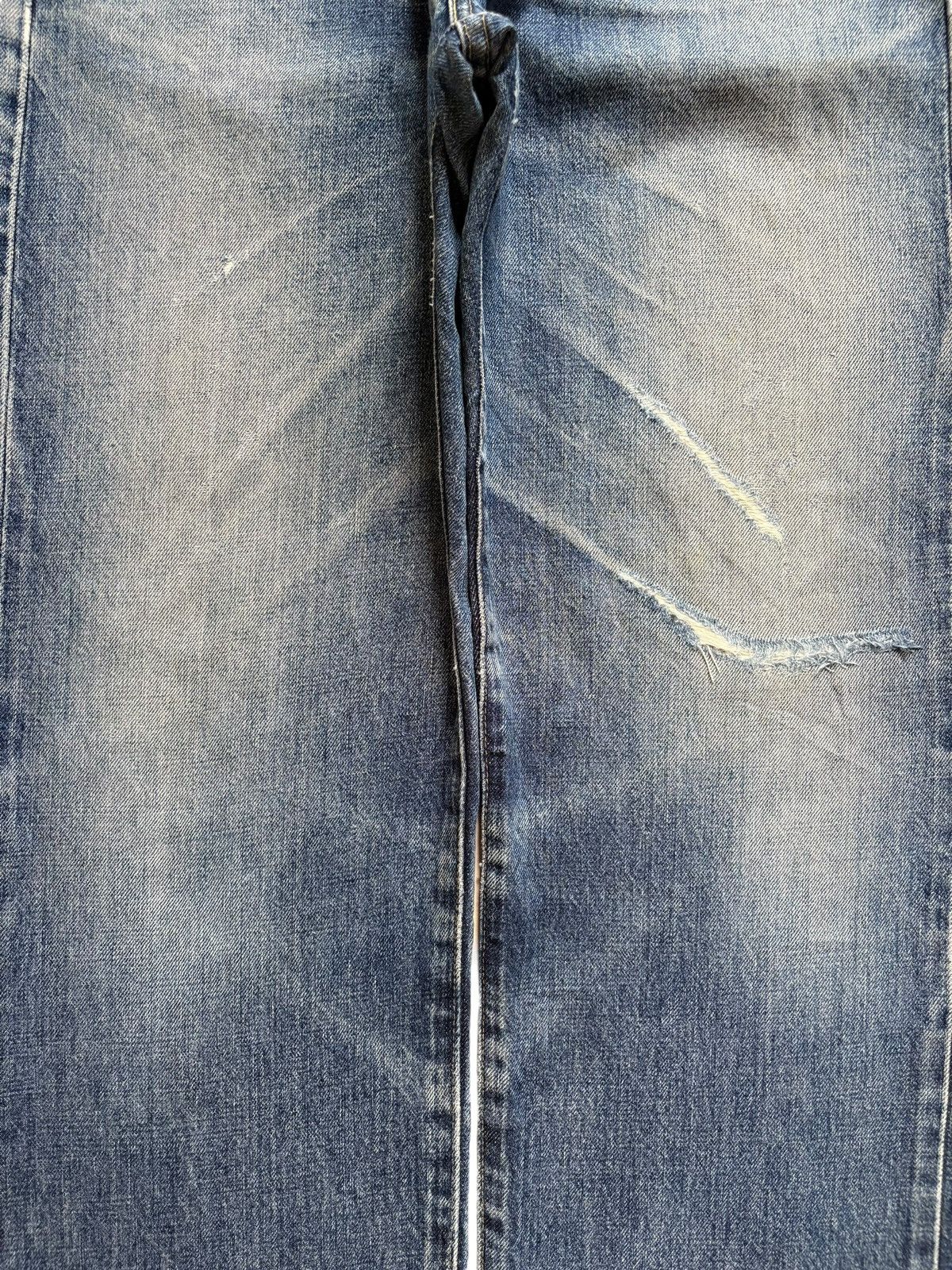 Levi's Vintage 80s Levis 503BXX Big E Selvedge Distress Baggy Jeans Size US 32 / EU 48 - 5 Thumbnail