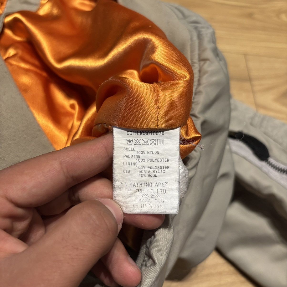 Bape Bape MA-1 Bomber Jacket Size US M / EU 48-50 / 2 - 9 Thumbnail