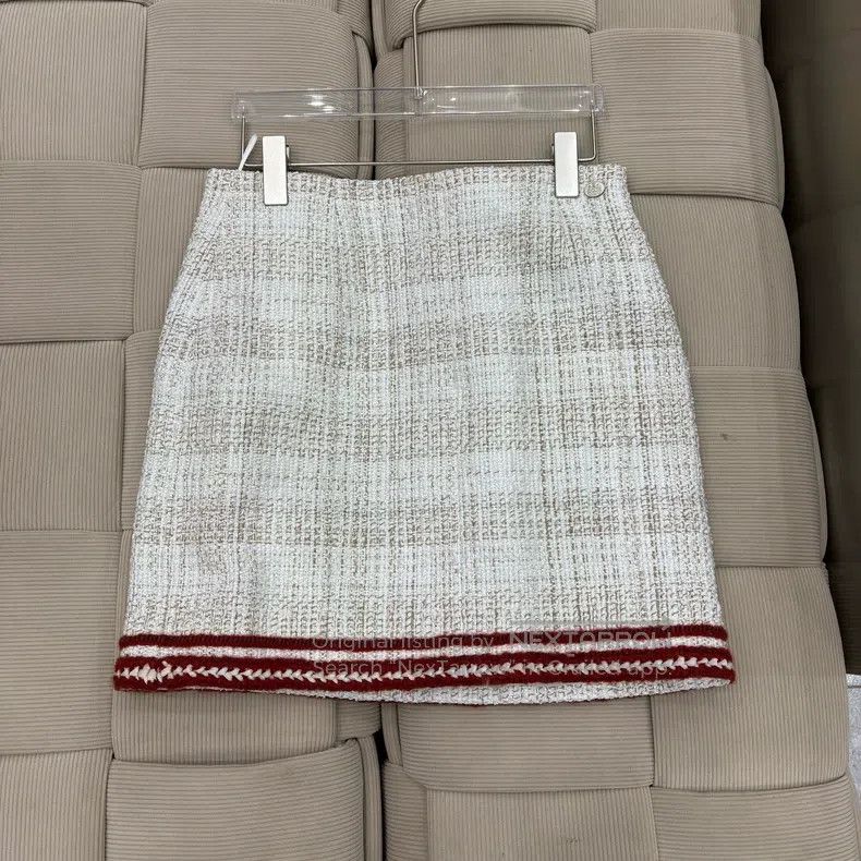 Chanel Chanel Hamburger Series Coarse Skirt Size 26" / US 2 / IT 38 - 1 Thumbnail