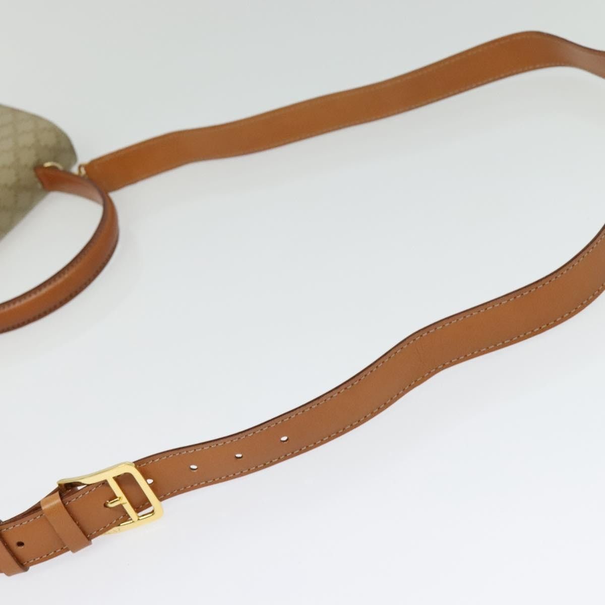 Celine CELINE Macadam Canvas Hand Bag Pvc Beige Gold Size ONE SIZE - 9 Thumbnail