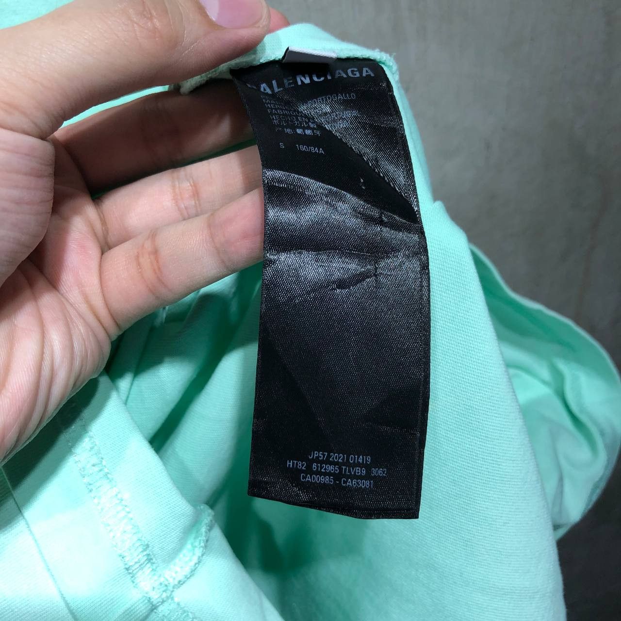 Balenciaga Balenciaga Embroidered tee Size US M / EU 48-50 / 2 - 13 Thumbnail