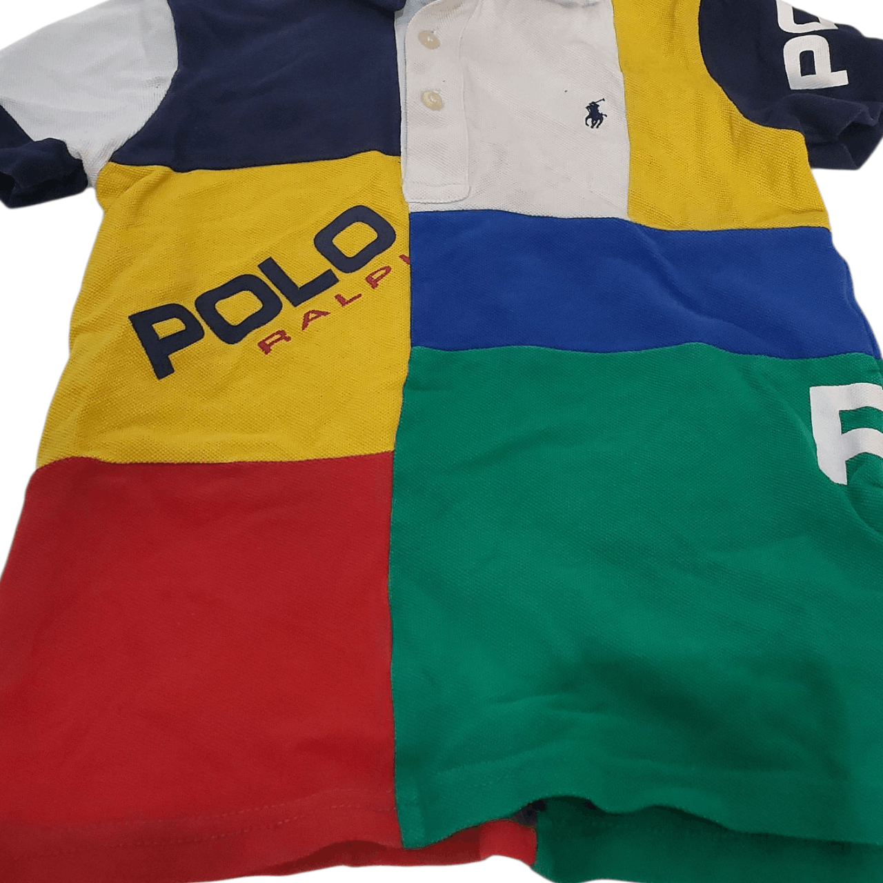 Polo Ralph Lauren Ralph Lauren Polo Patchwork Shirt Size L / US 10 / IT 46 - 2 Thumbnail