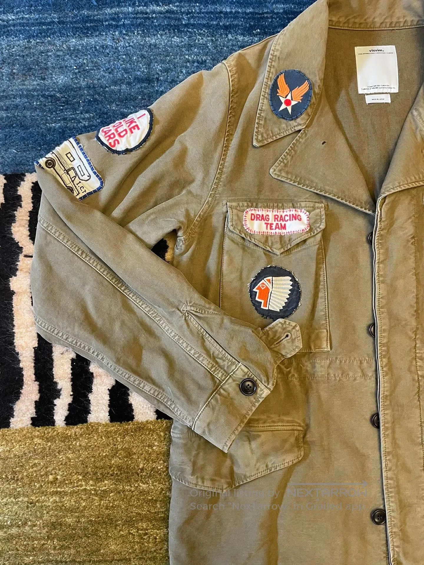Visvim Visvim ACHSE JKT PATCHES Jacket. Size US L / EU 52-54 / 3 - 4 Thumbnail