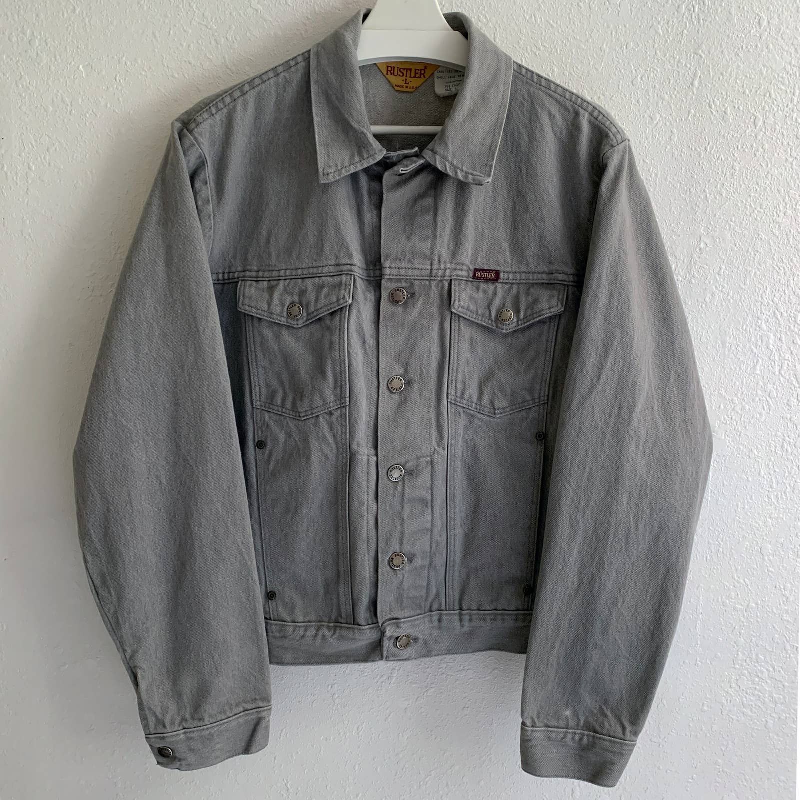 Rustler 1970s Rustler Riveted Trucker Jacket | Grailed