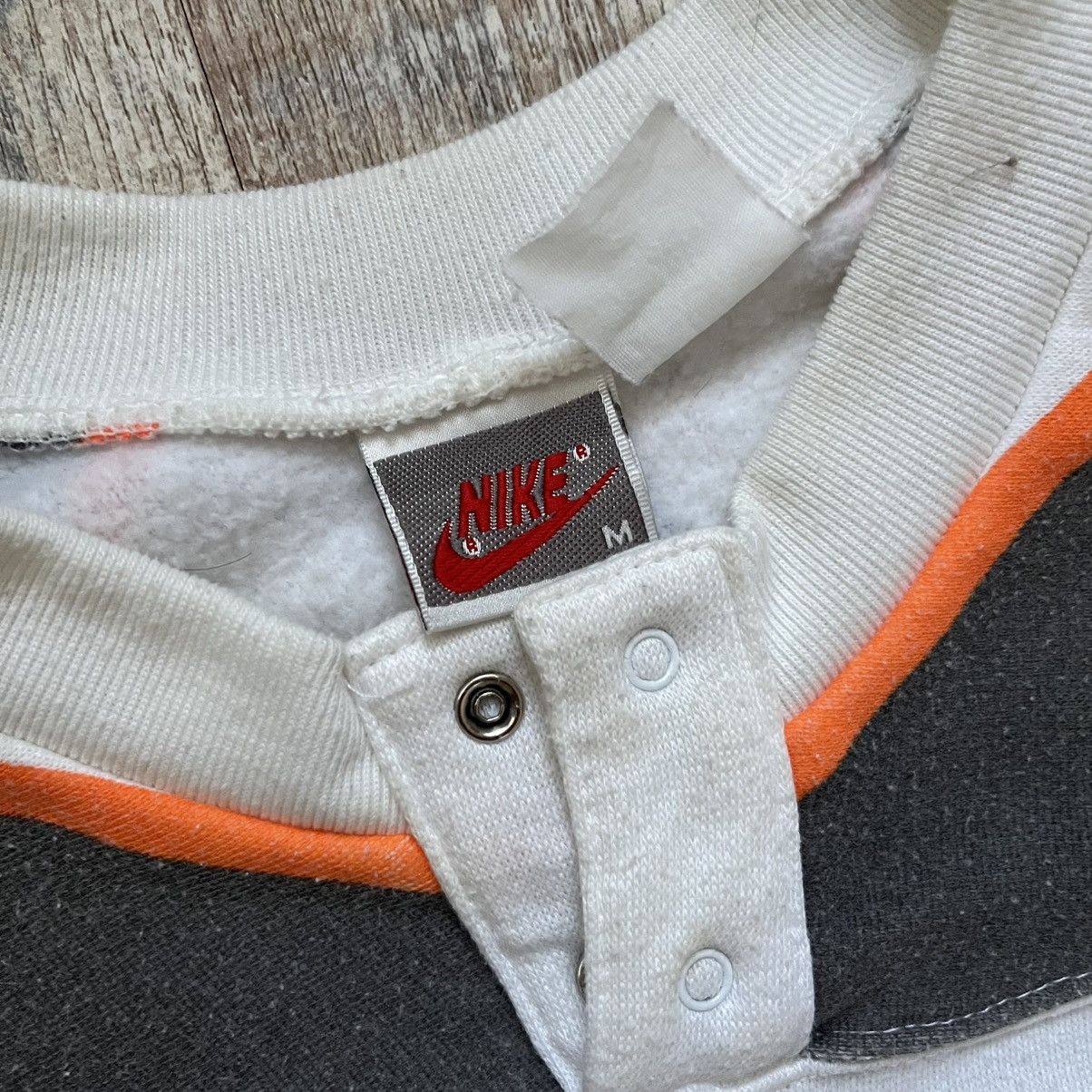 Nike × Vintage Vintage Nike Rugby MCML Union sweatshirt Size US M / EU 48-50 / 2 - 7 Thumbnail