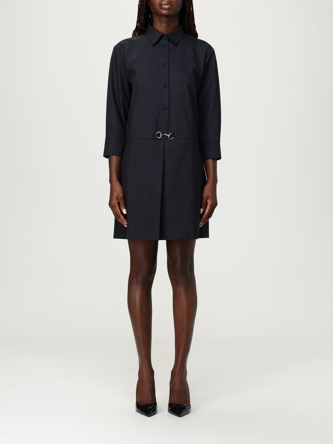 Gucci Gucci Dress Woman Grey Size S / US 4 / IT 40 - 1 Thumbnail