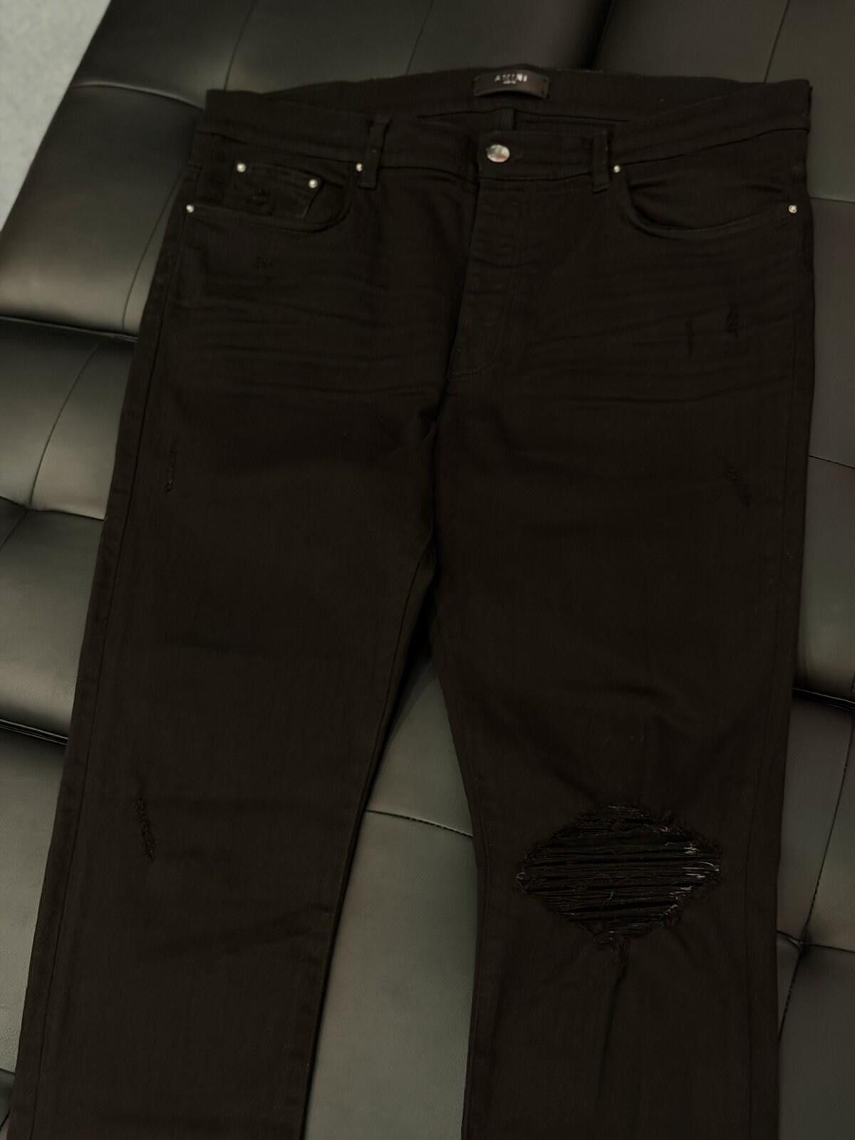 Amiri Size 38 - Amiri Black Jeans 100% Authentic Size US 38 / EU 54 - 3 Thumbnail