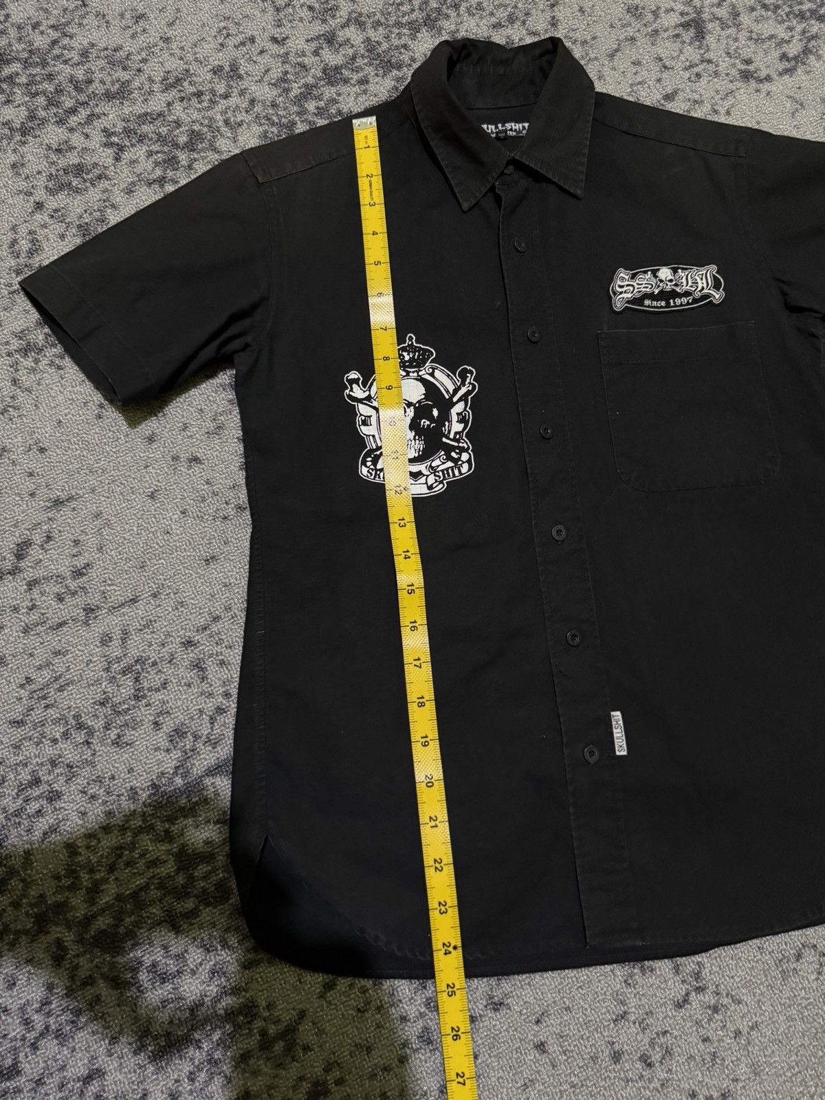 Hysteric Glamour Y2k Skullshit ifsixwasnine workshirt Size US S / EU 44-46 / 1 - 8 Thumbnail
