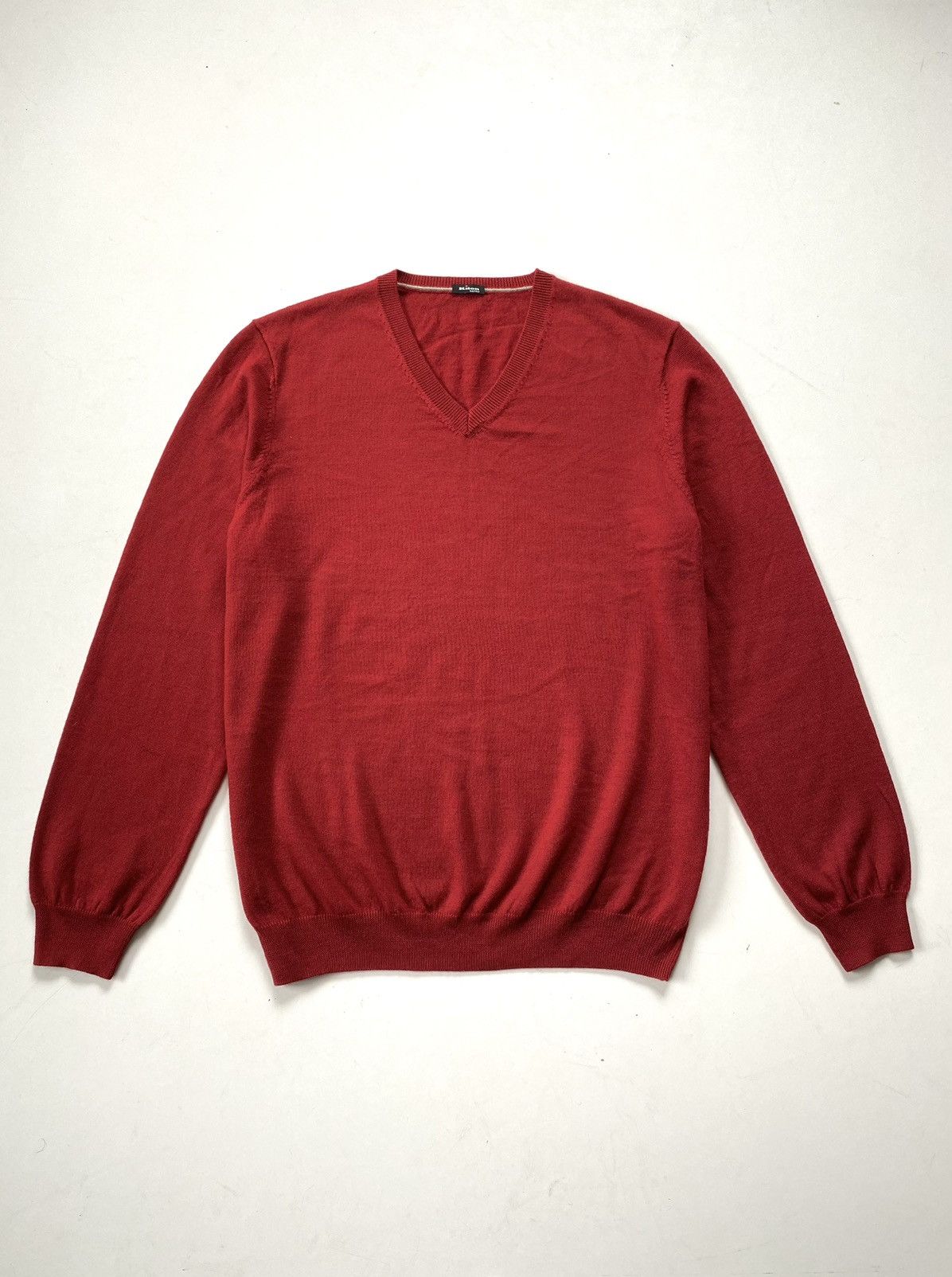 Kiton $1450 Kiton Napoli 100% Cashmere V-Neck Sweater Burgundy Red Size US L / EU 52-54 / 3 - 3 Thumbnail