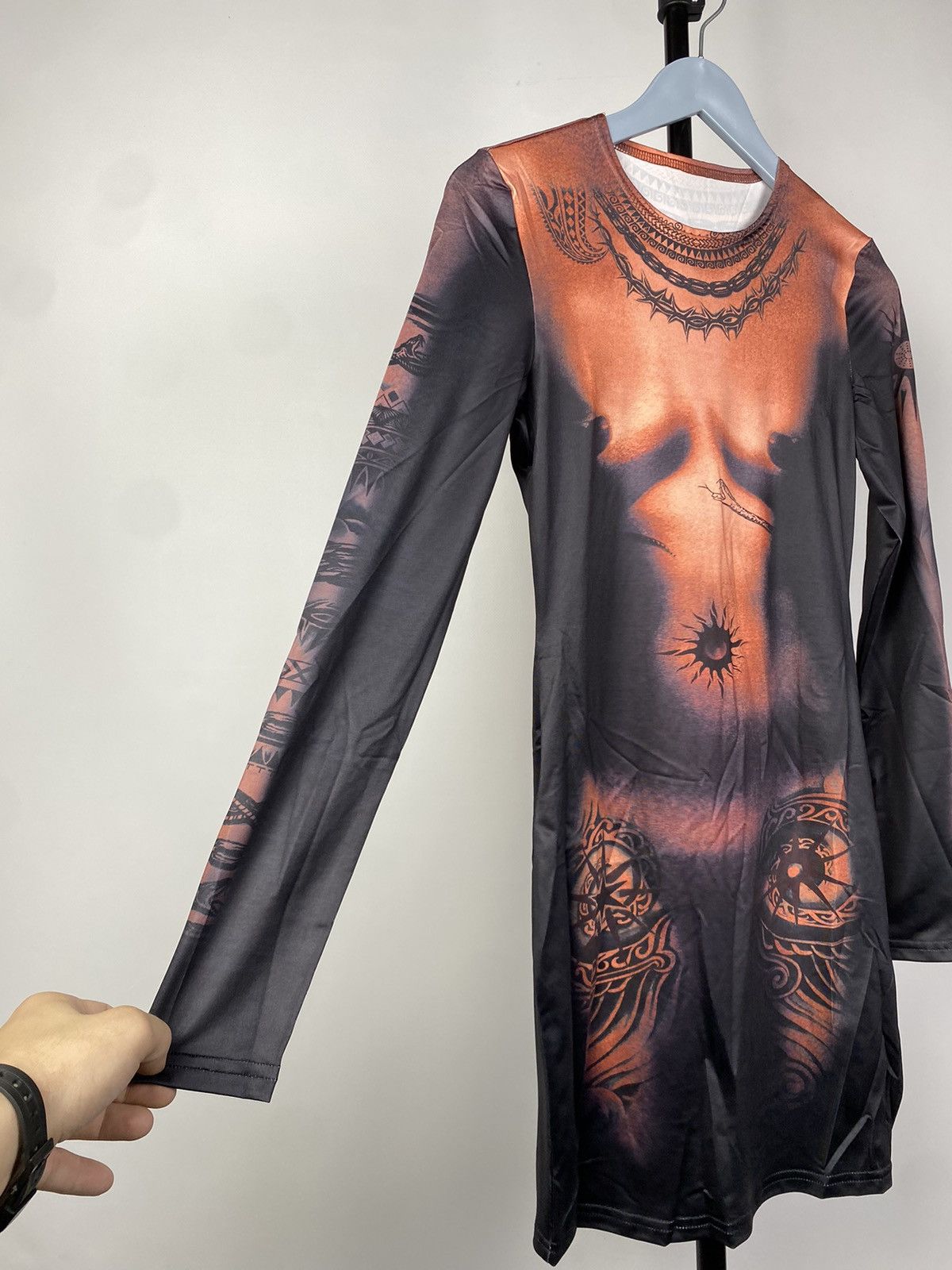 Designer × Japanese Brand Save The Queen Jean Paul Gaultier Style Mesh Top Blouses Size S / US 4 / IT 40 - 3 Thumbnail