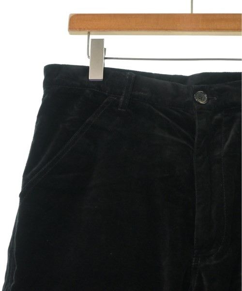 Comme des Garcons SHIRT Cropped Pants Plain Cotton Long Black Size US 33 - 4 Thumbnail