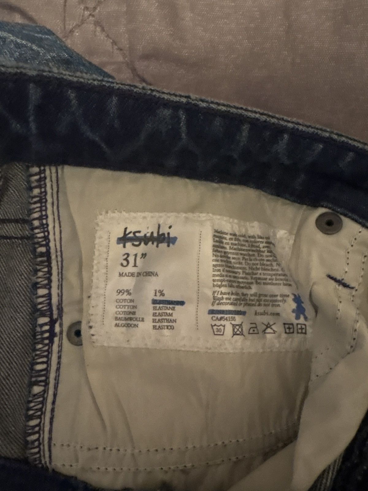 Ksubi Van winkle hilite thrashed denim Size US 31 - 4 Thumbnail