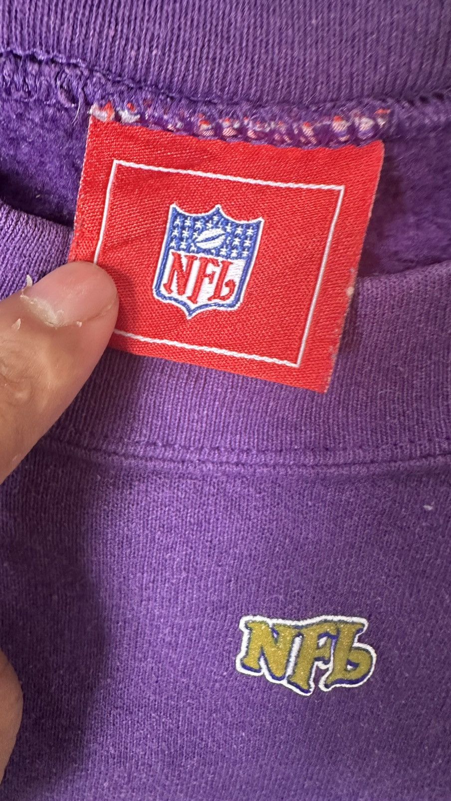 NFL VINTAGE NFL BALTIMORE RAVENS FOOTBALL SWEATSHIRT Size US XXL / EU 58 / 5 - 5 Thumbnail