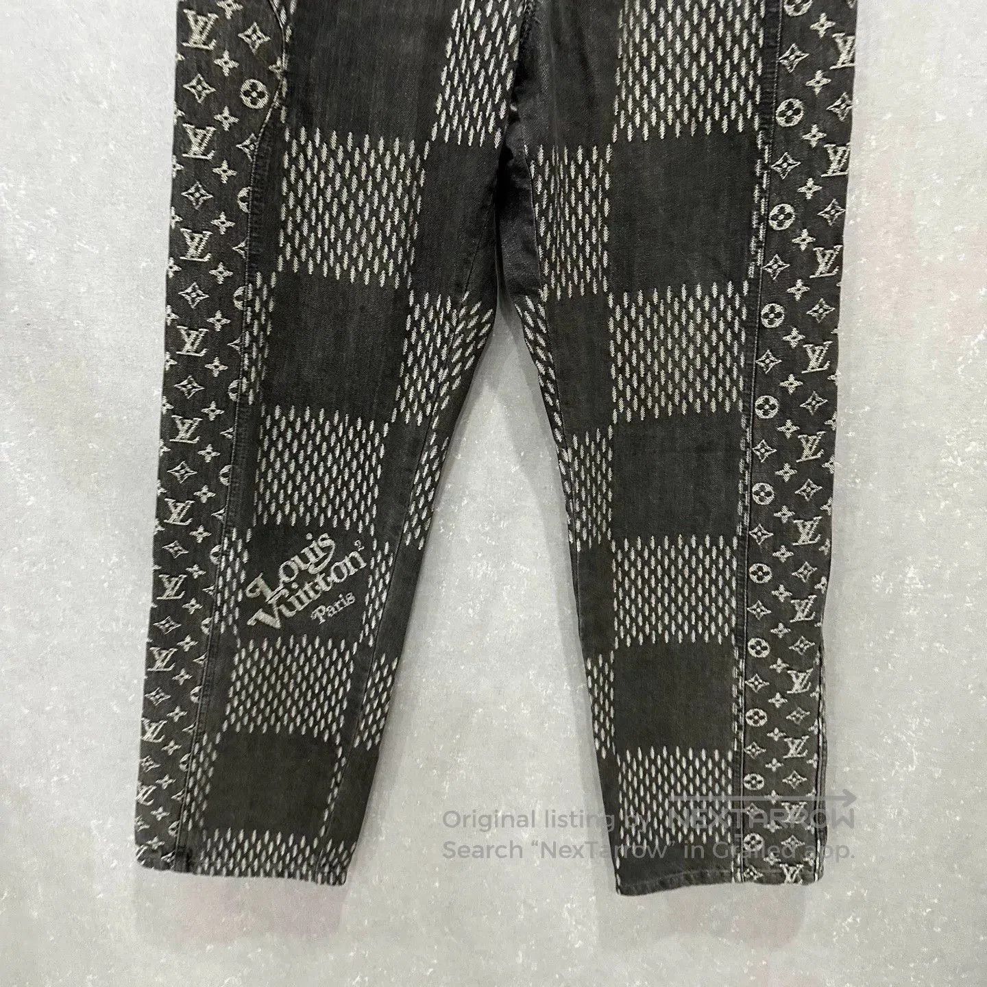 Louis Vuitton Louis Vuitton Nigo Denim Jeans. Size US 30 / EU 46 - 3 Thumbnail