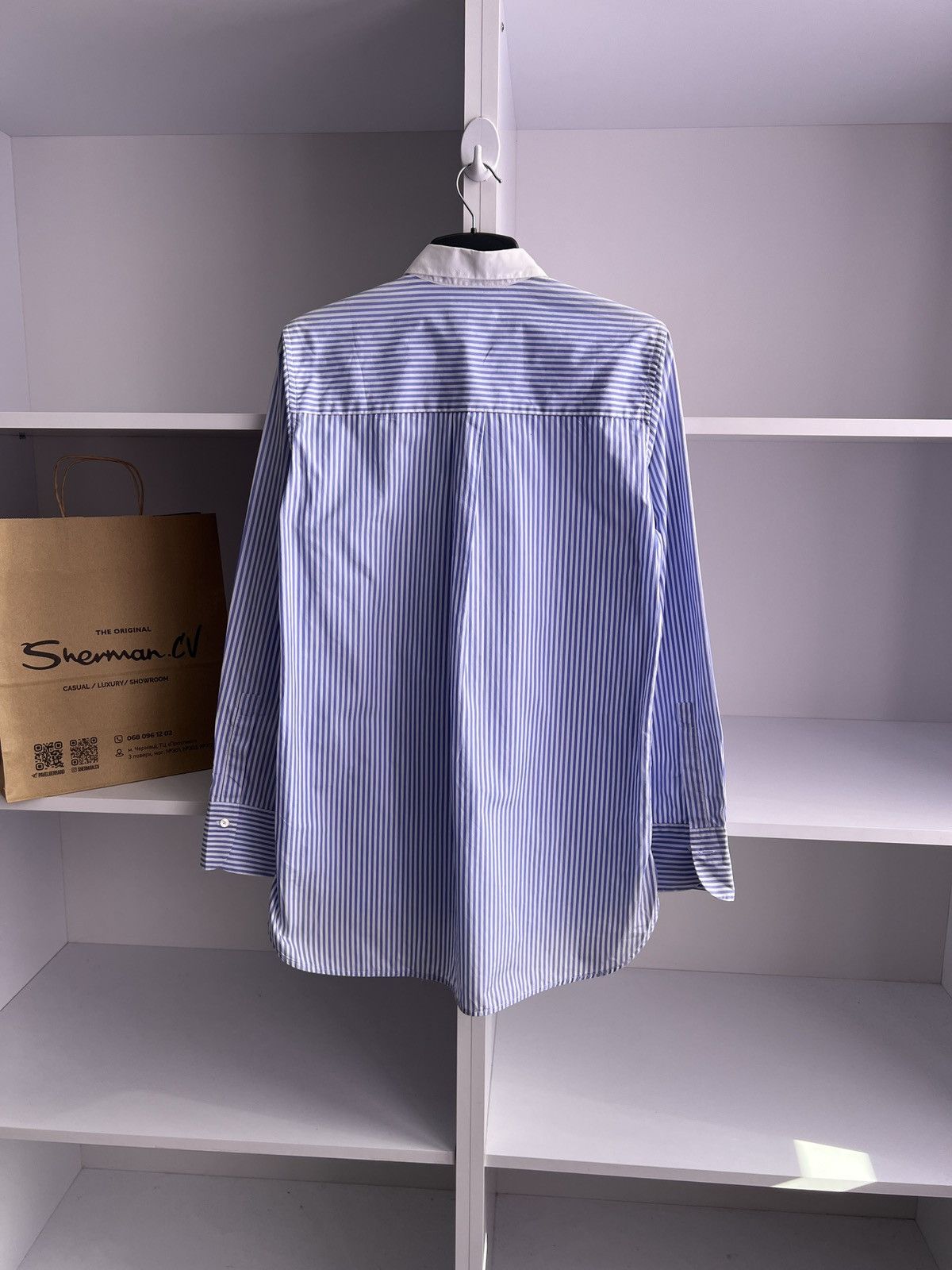 Designer × Vintage Vintage Lis Lareida Women’s Striped Button up shirt Size XS / US 0-2 / IT 36-38 - 12 Thumbnail