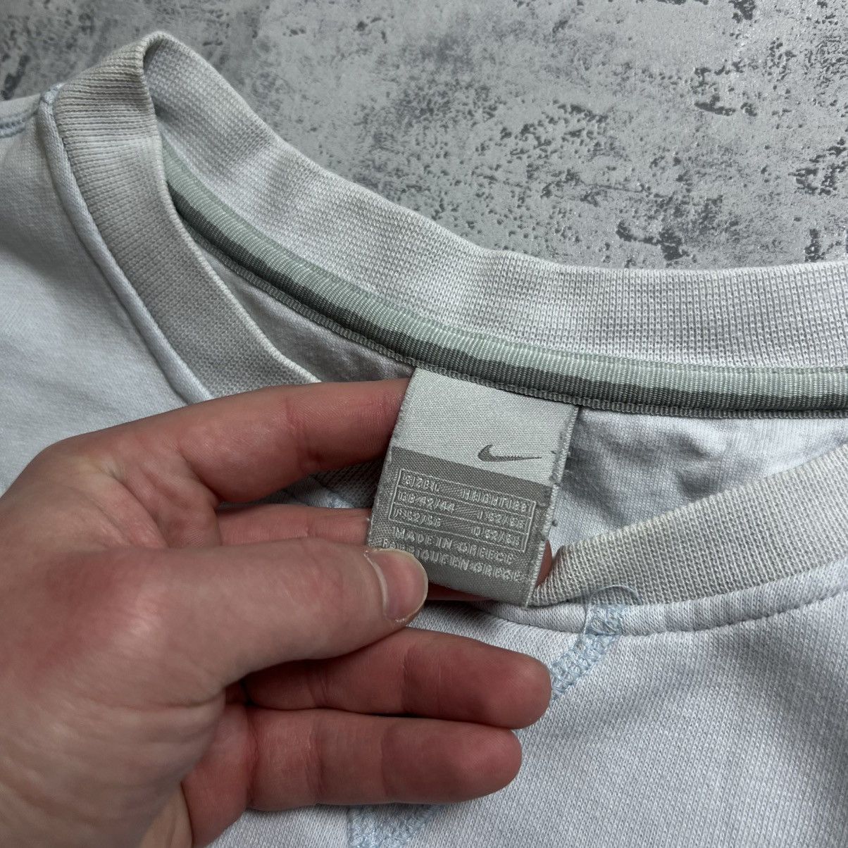 Nike 90s NIKE SWOOSH VINTAGE Y2K BLANK OVERSIZED SWEATSHIRT Size US L / EU 52-54 / 3 - 6 Thumbnail