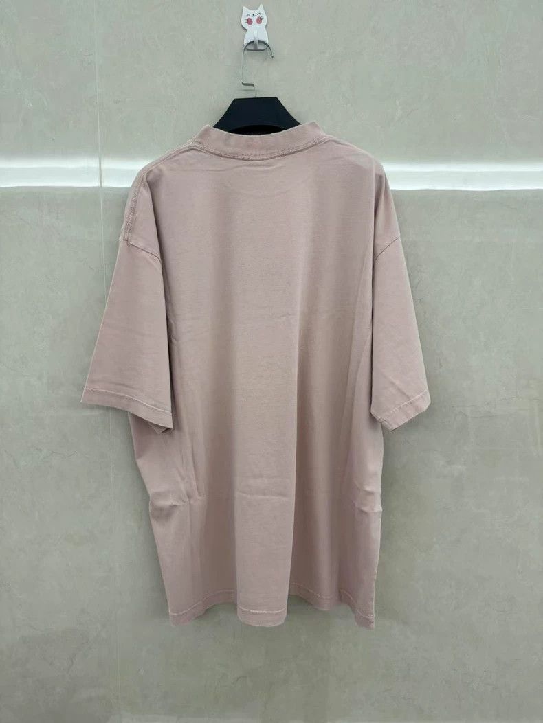 Balenciaga Balenciaga Pink Letter Short Sleeve Size US L / EU 52-54 / 3 - 2 Thumbnail