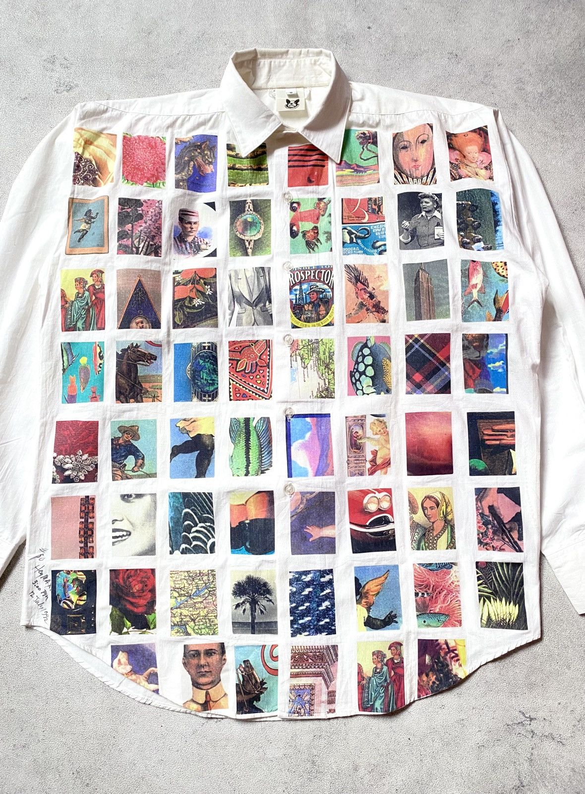 Japanese Brand Vintage Hey Max C 1984 Lookbook graphic print shirt button Size US S / EU 44-46 / 1 - 4 Thumbnail