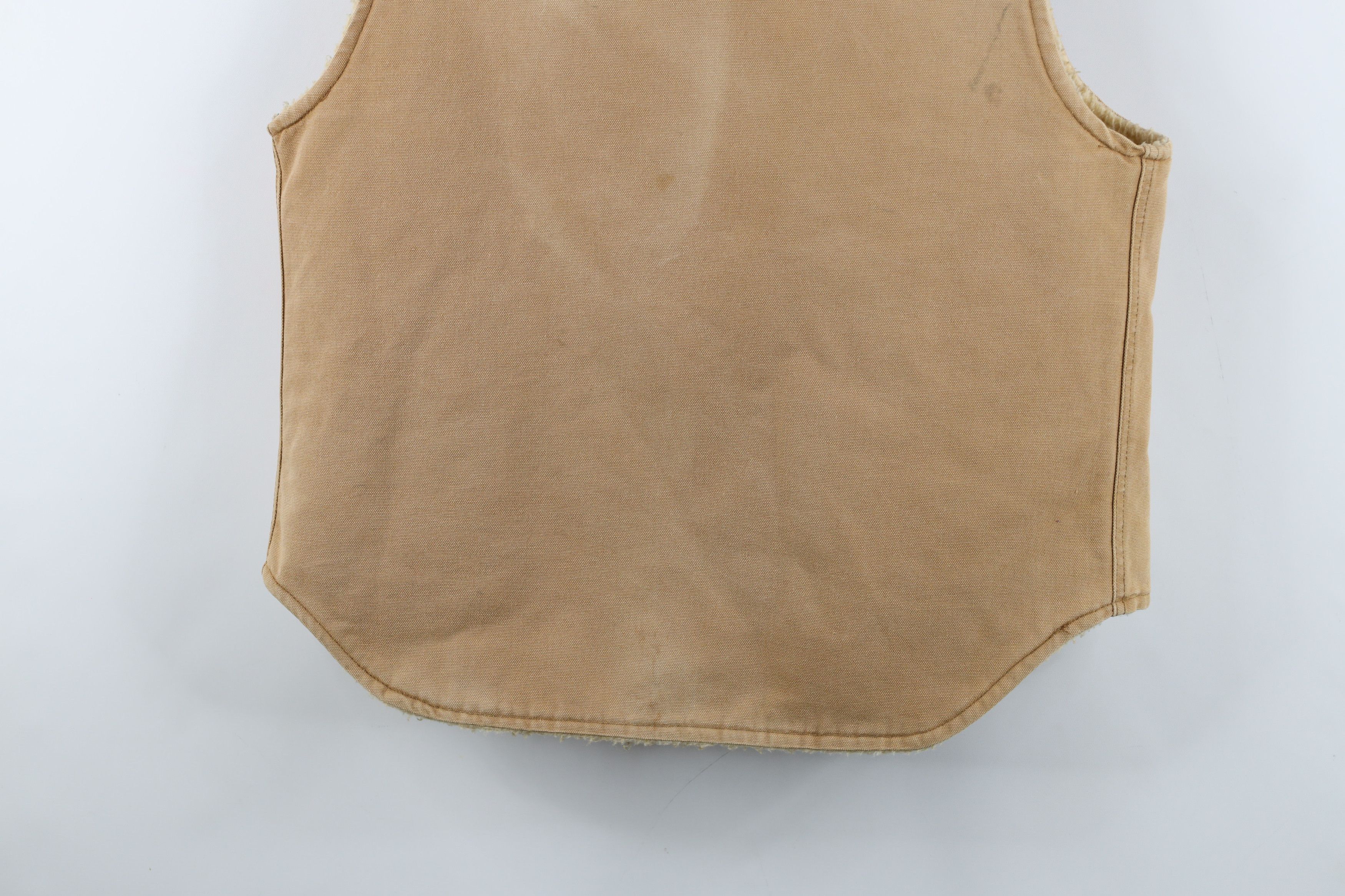 Carhartt Vintage 70s 80s Carhartt Pile Fleece Lined Vest Jacket USA Size US L / EU 52-54 / 3 - 16 Thumbnail