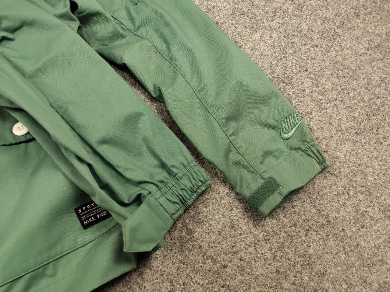 Nike Nike tech gf saturday turquoise Zip Hoodie Canvas Jacket Size US S / EU 44-46 / 1 - 13 Thumbnail
