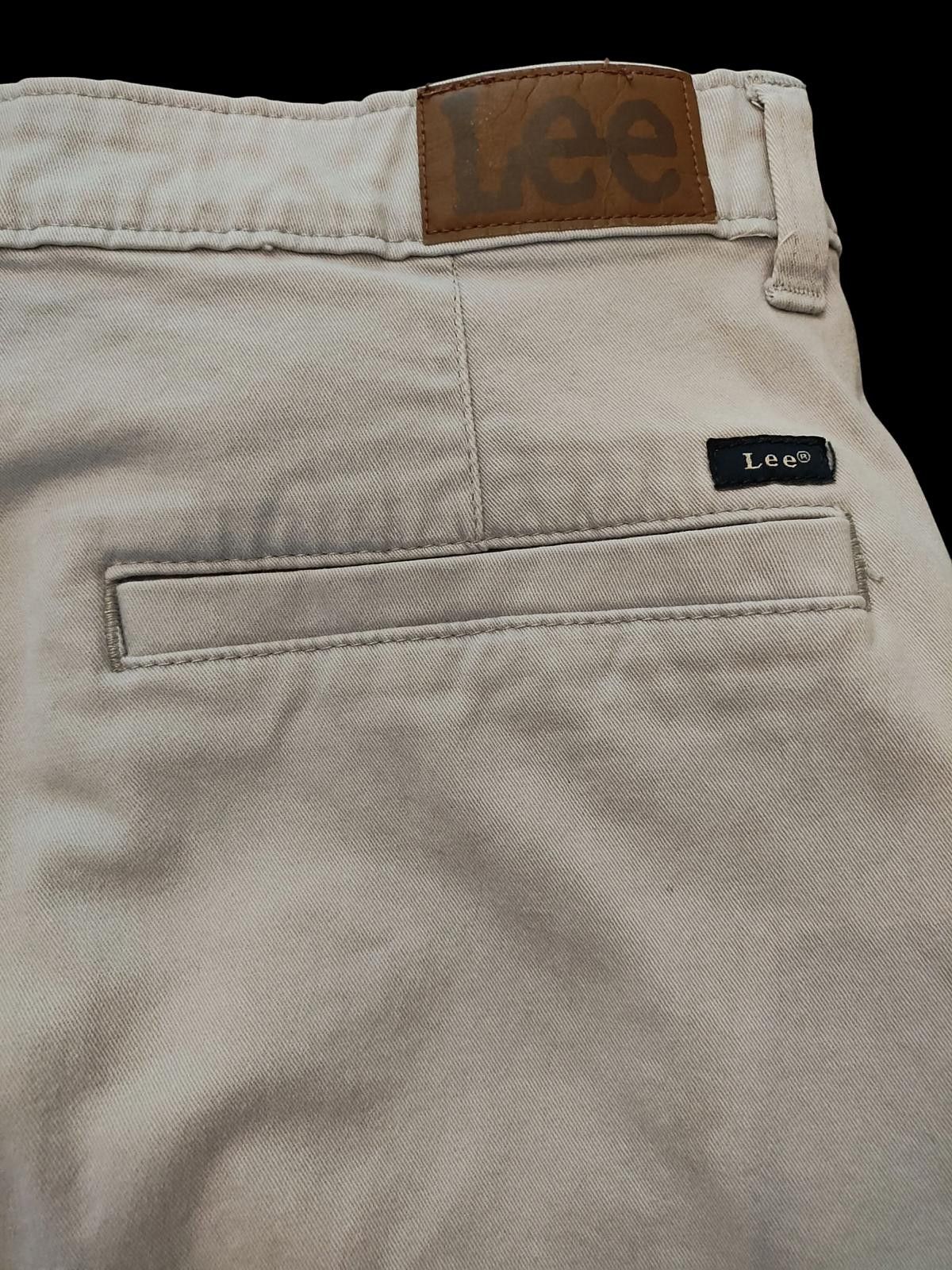 Lee Lee Regular Fit Slim Crop High Rise Pants Size 32" / US 10 / IT 46 - 6 Thumbnail