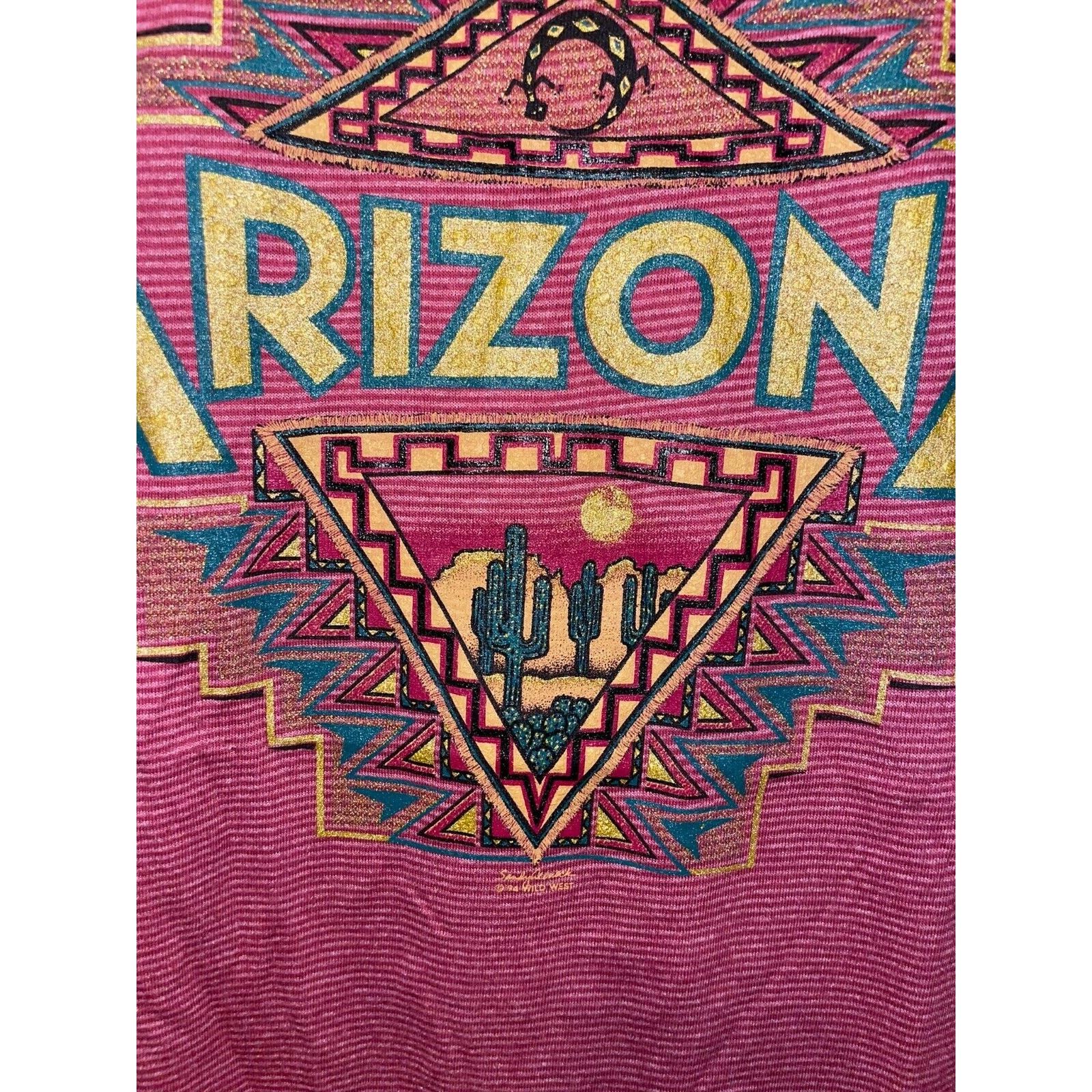 Vintage Vintage Sedona Arizona Shirt Cactus Desert Red Tee 90s VTG L Size US L / EU 52-54 / 3 - 6 Thumbnail