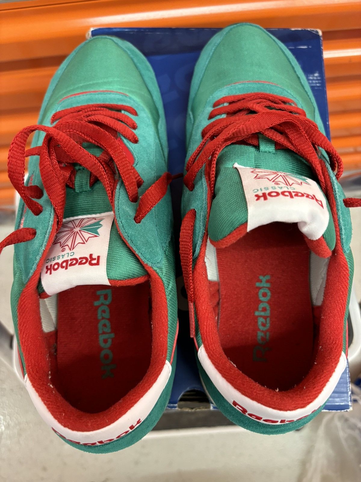 Reebok ***FINAL DROP***RARE 00s REEBOK NYLON MEXICO CLASSIC SHOE 12 Size US 12 / EU 45 - 9 Thumbnail