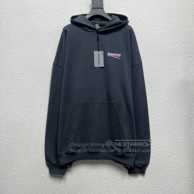 Balenciaga Balenciaga Coca-Cola wave embroidered washed black and gre Size US M / EU 48-50 / 2 - 1 Thumbnail