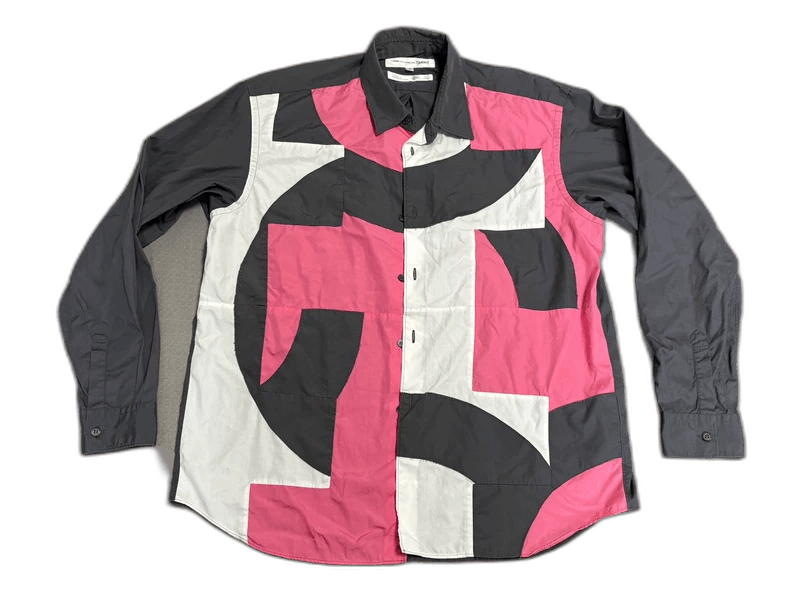 Comme des Garcons Unique Comme des Garçons Color Block Shirt Size M / US 6-8 / IT 42-44 - 1 Thumbnail