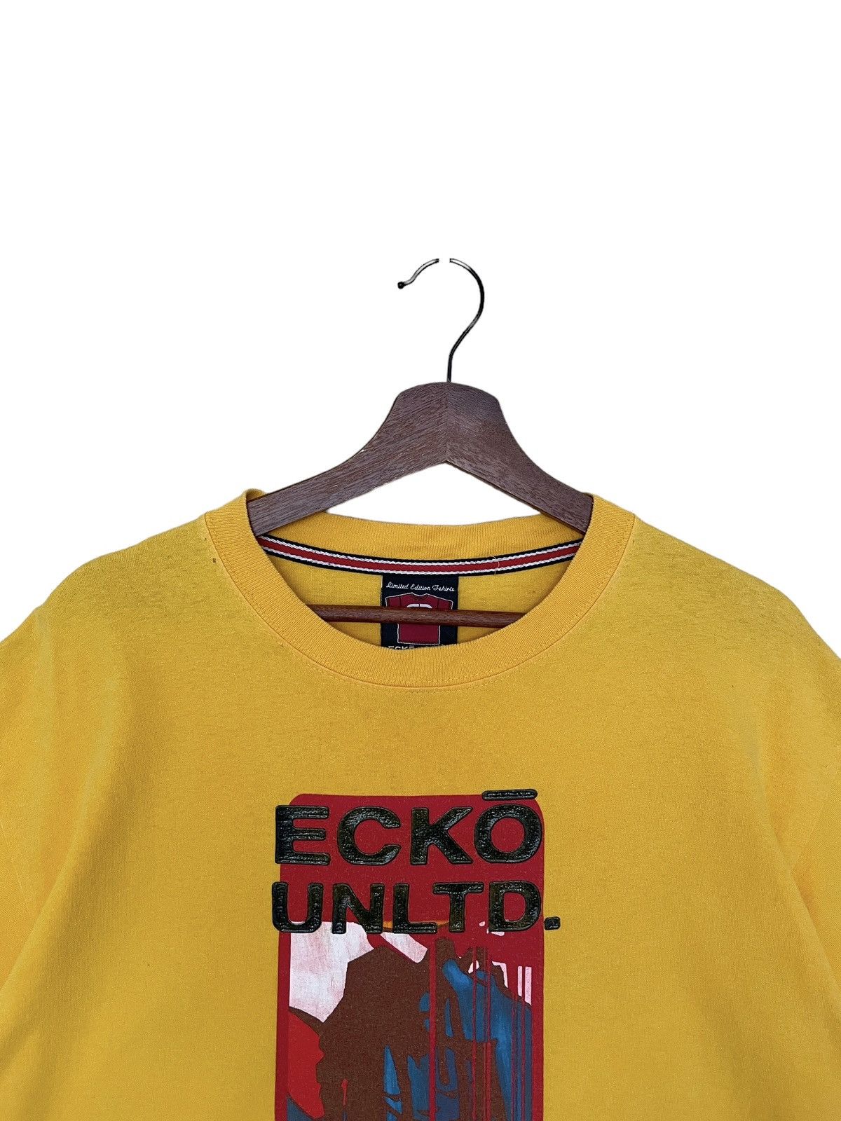 Ecko Unltd. × Rap Tees × Vintage Vintage Brand Ecko Unltd Baggy T-shirt 1990s Size US L / EU 52-54 / 3 - 7 Thumbnail