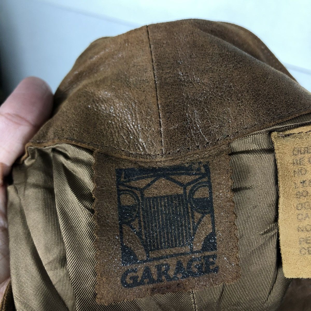 Genuine Leather 🔥VINTAGE BIKER LEATHER PANTS GARAGE ISSEY MIYAKE JAPAN Size US 26 / EU 42 - 11 Thumbnail